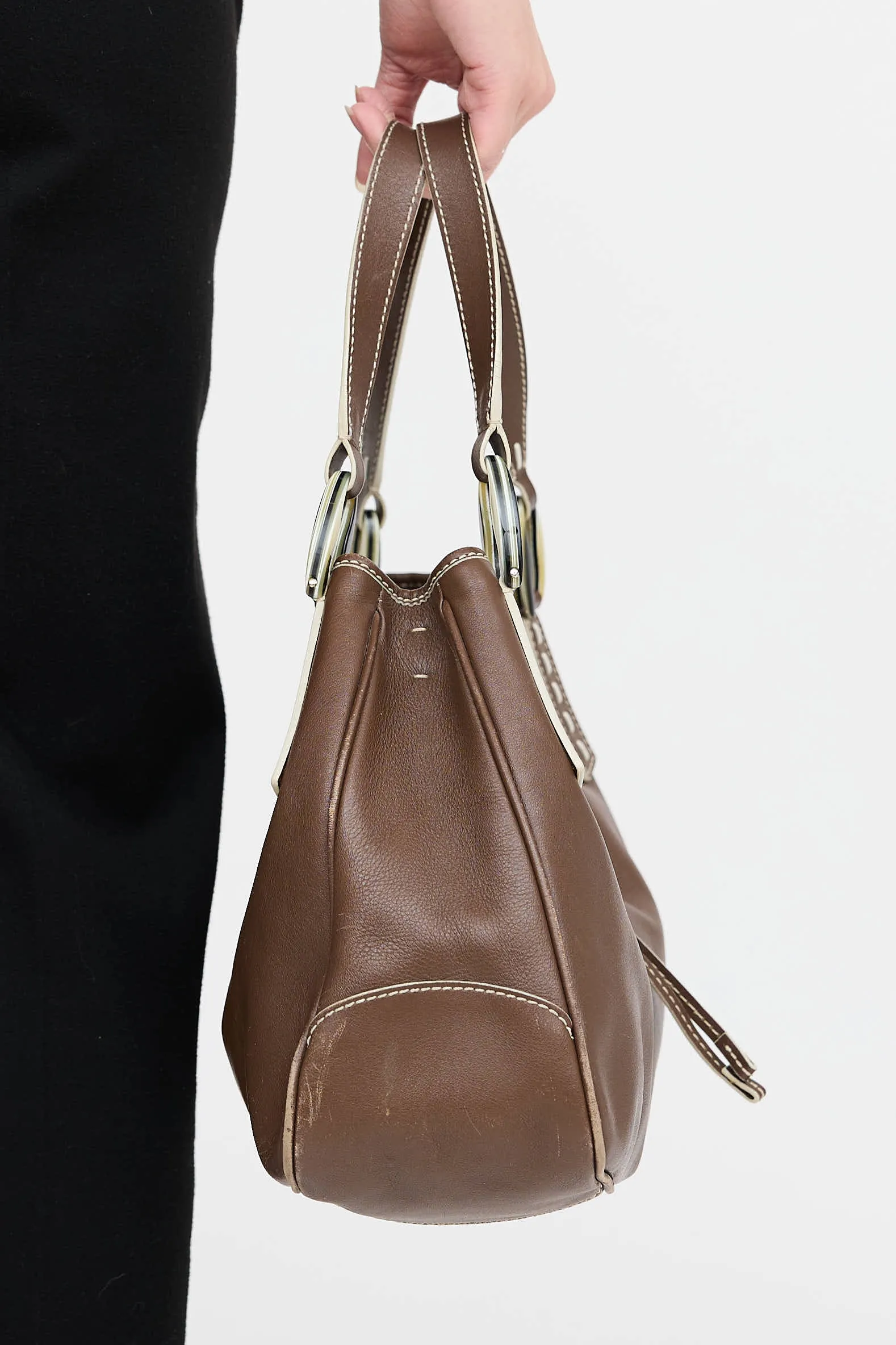 Drawstring Shoulder Bag sold by VSP Consignment product image thumbnail 4