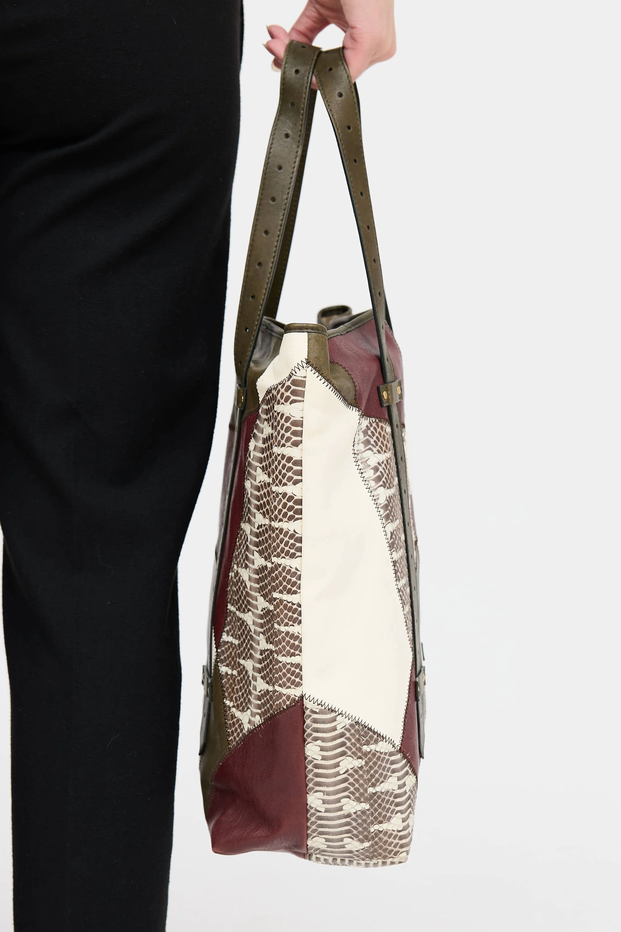 2012 Patchwork Tote Bag sold by VSP Consignment product image thumbnail 4