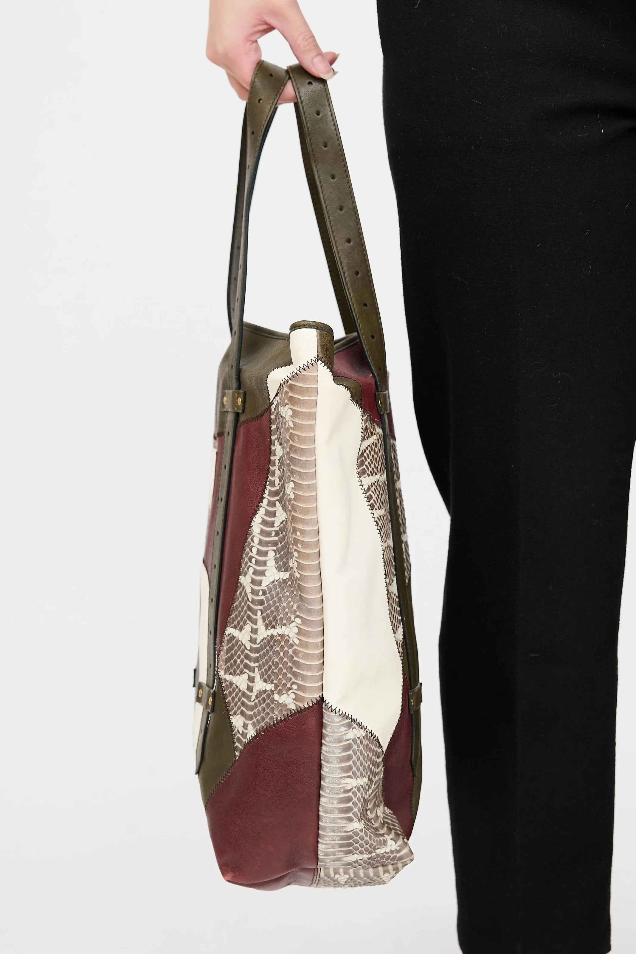 2012 Patchwork Tote Bag sold by VSP Consignment product image thumbnail 3