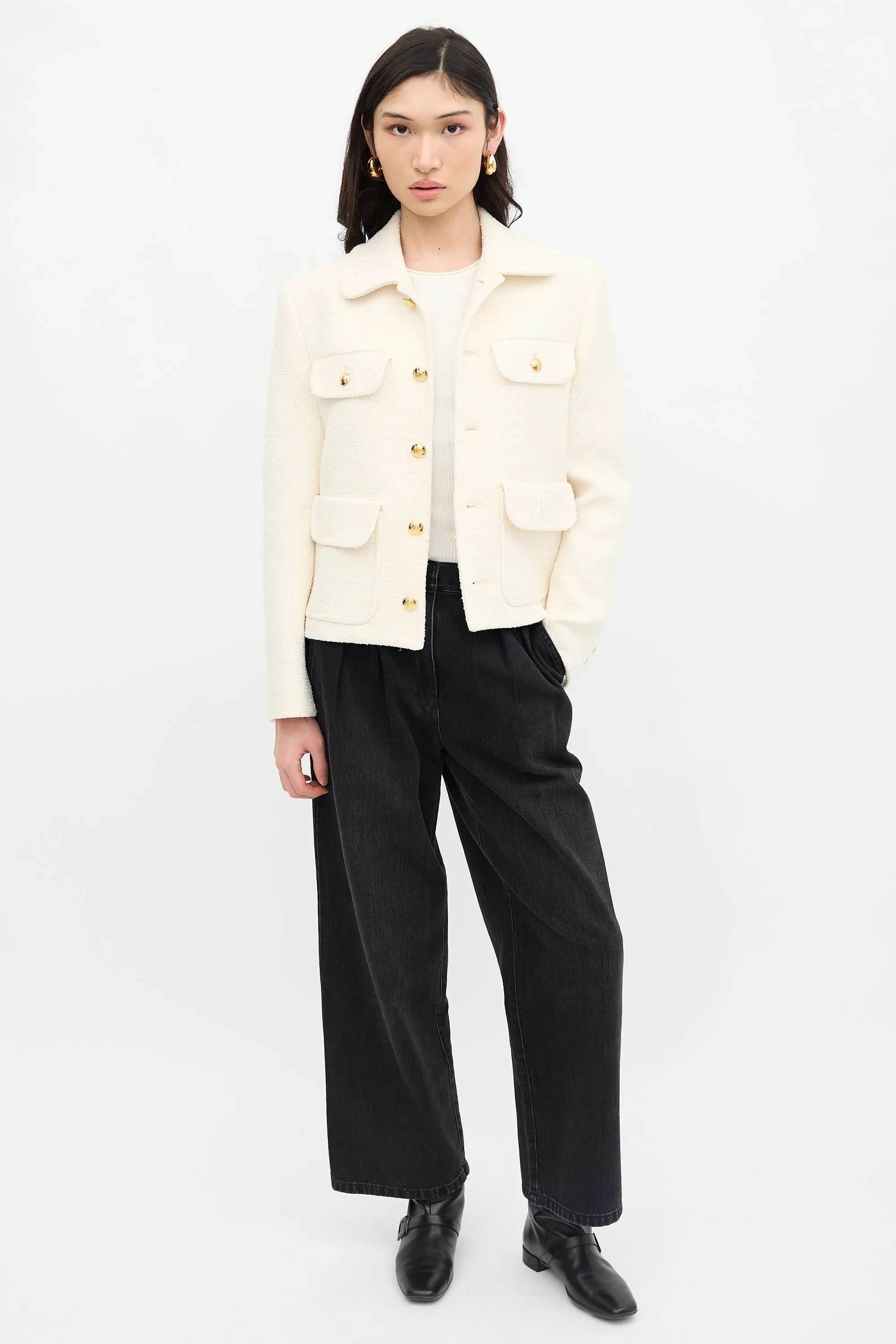 Tweed Paola Jacket sold by VSP Consignment product image thumbnail 2