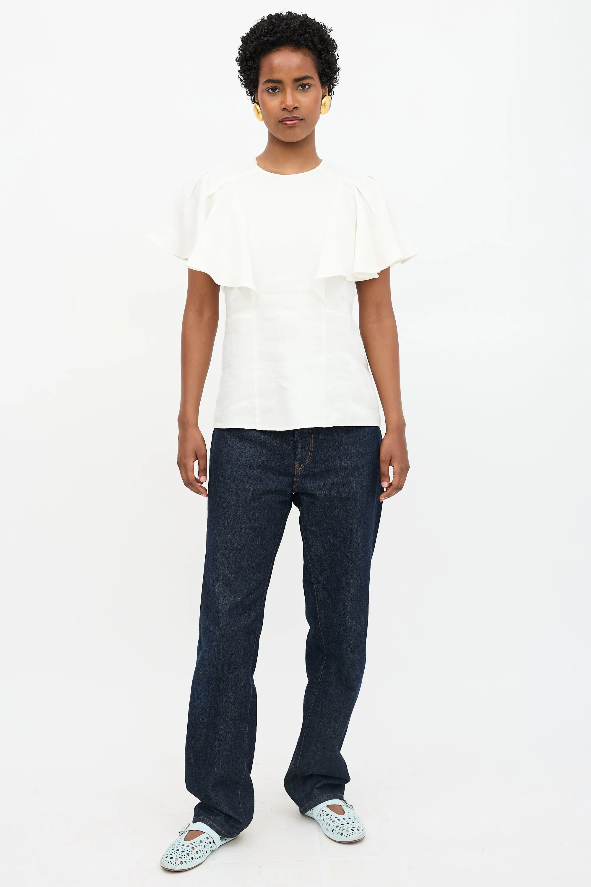 Linen Blouse sold by VSP Consignment product image thumbnail 2