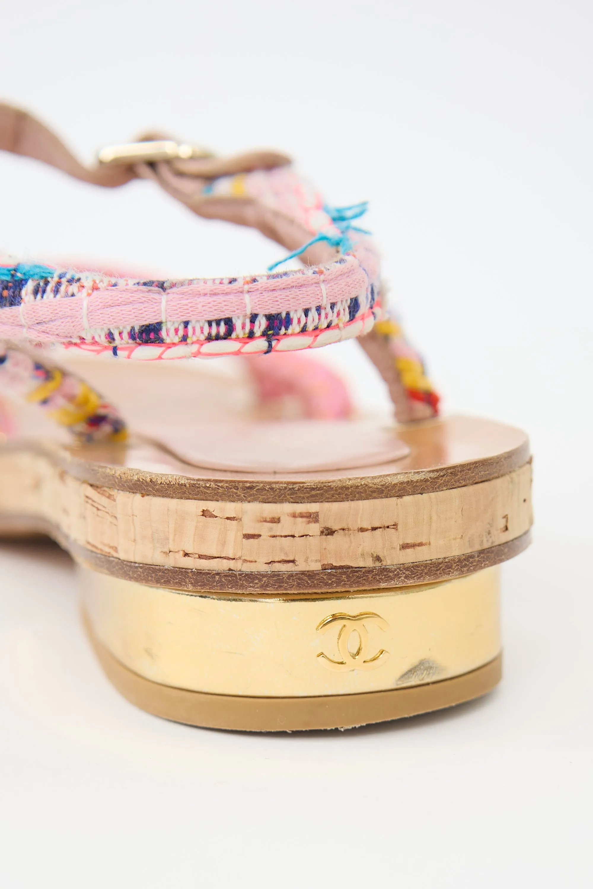 Tweed & Cork CC Sandal sold by VSP Consignment product image thumbnail 2