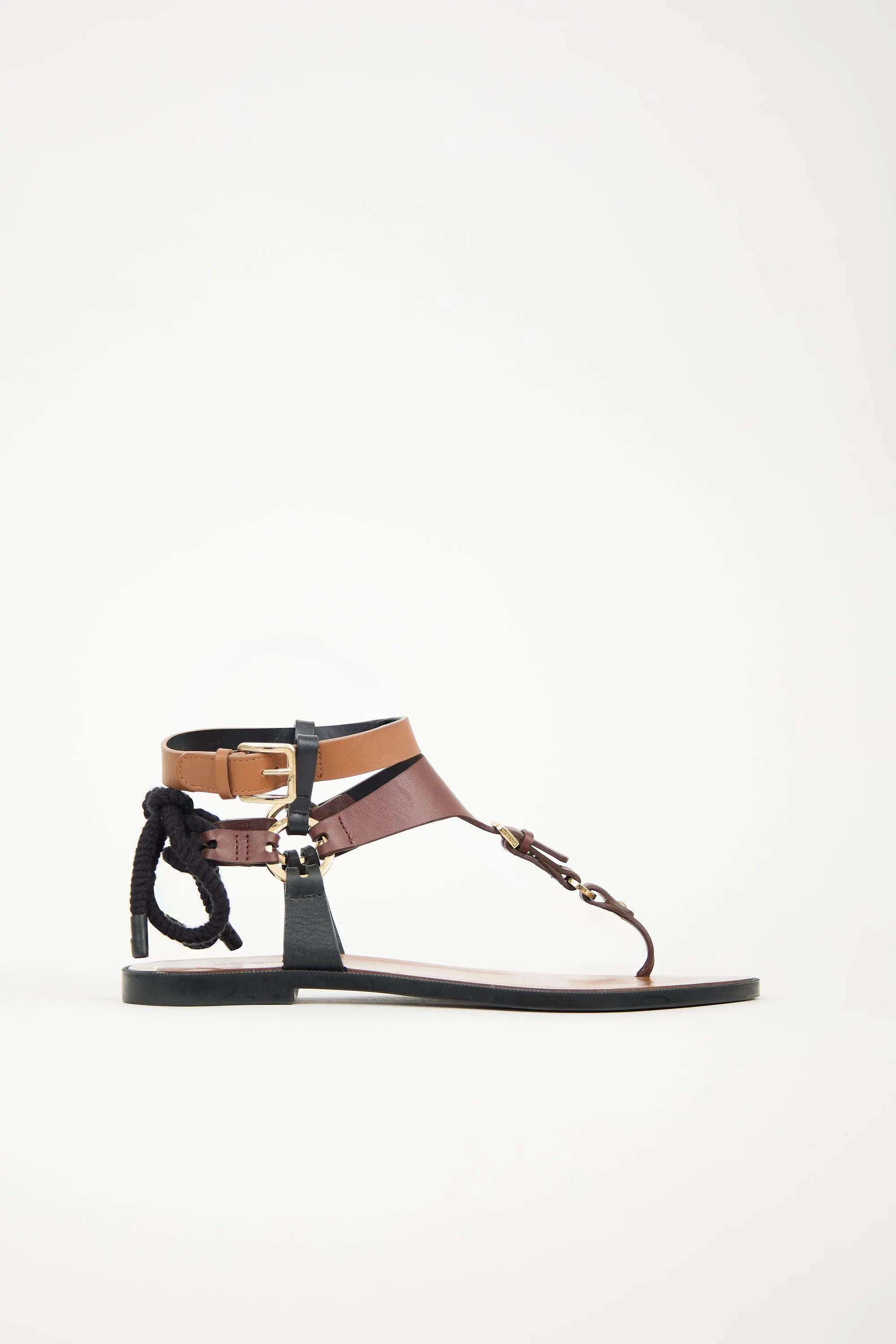 Leather & Rope Sandal sold by VSP Consignment