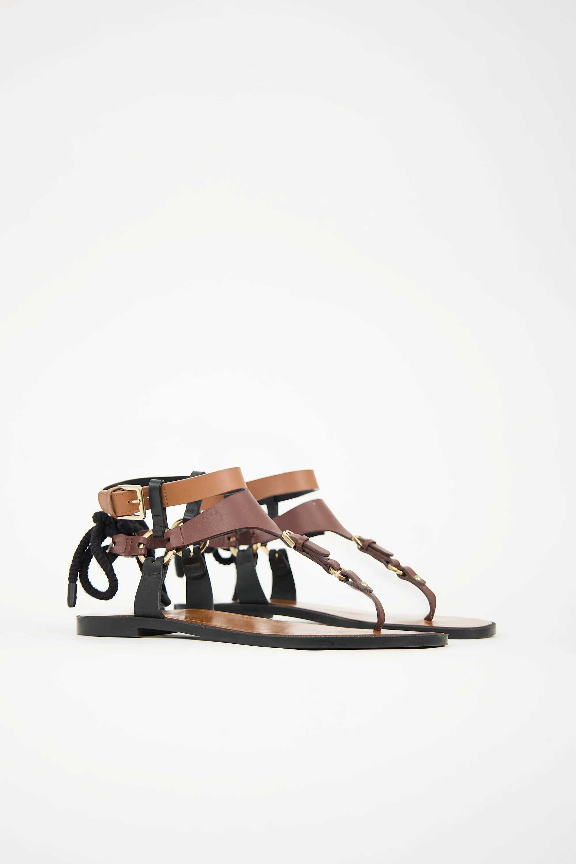 Leather & Rope Sandal sold by VSP Consignment product image thumbnail 3
