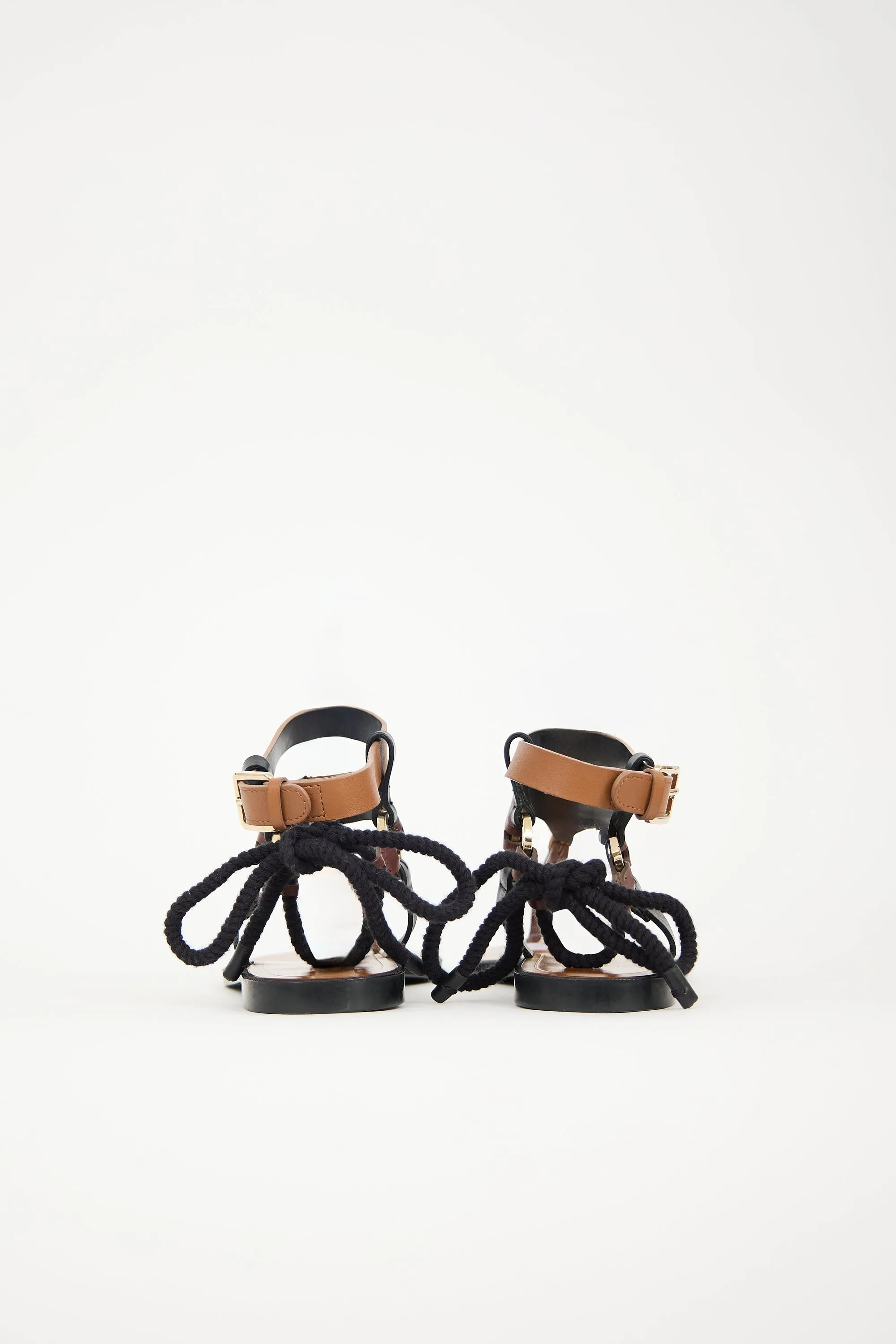 Leather & Rope Sandal sold by VSP Consignment product image thumbnail 4