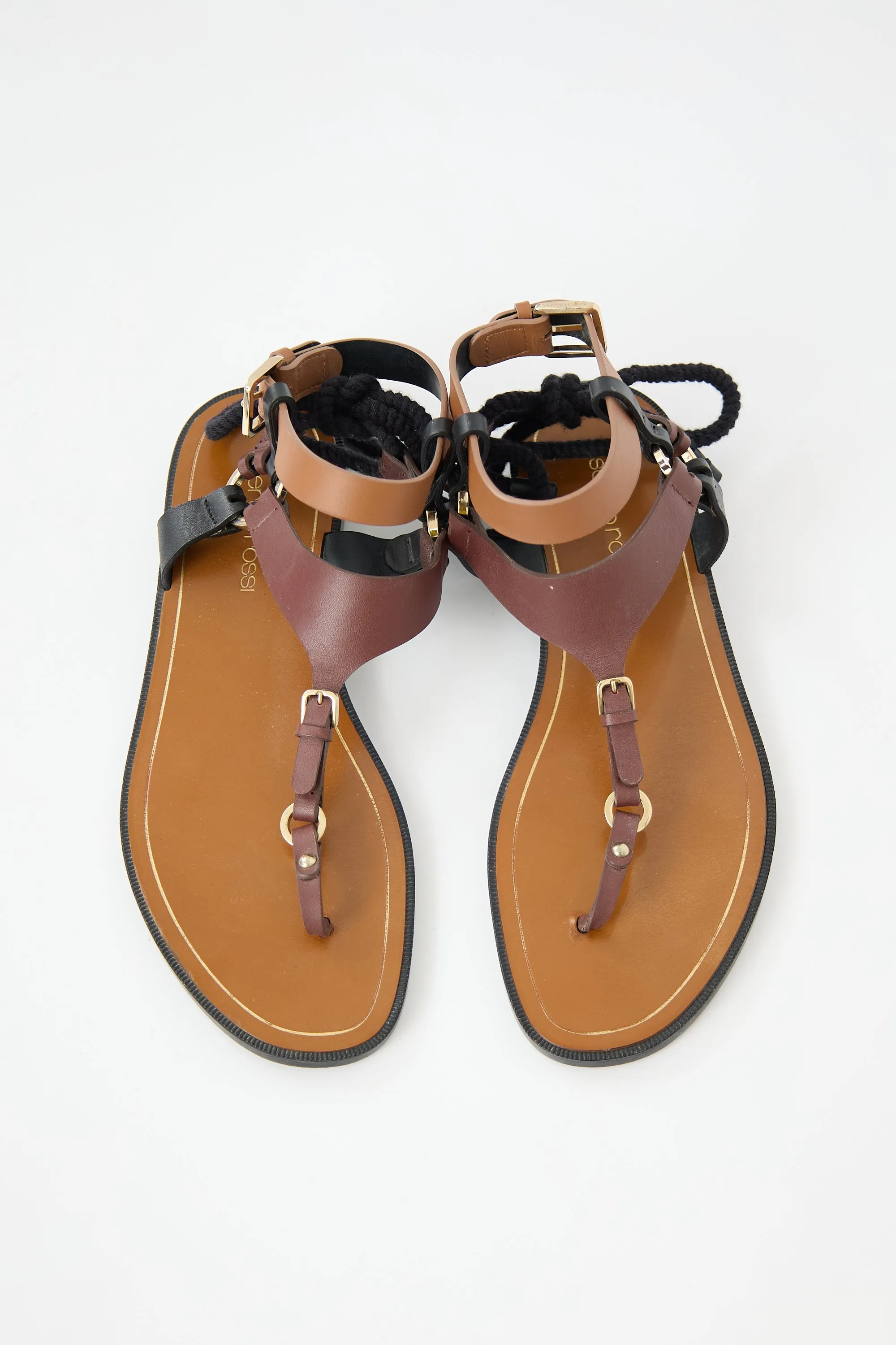 Leather & Rope Sandal sold by VSP Consignment product image thumbnail 2