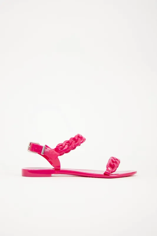 Rubber Chain Sandal sold by VSP Consignment