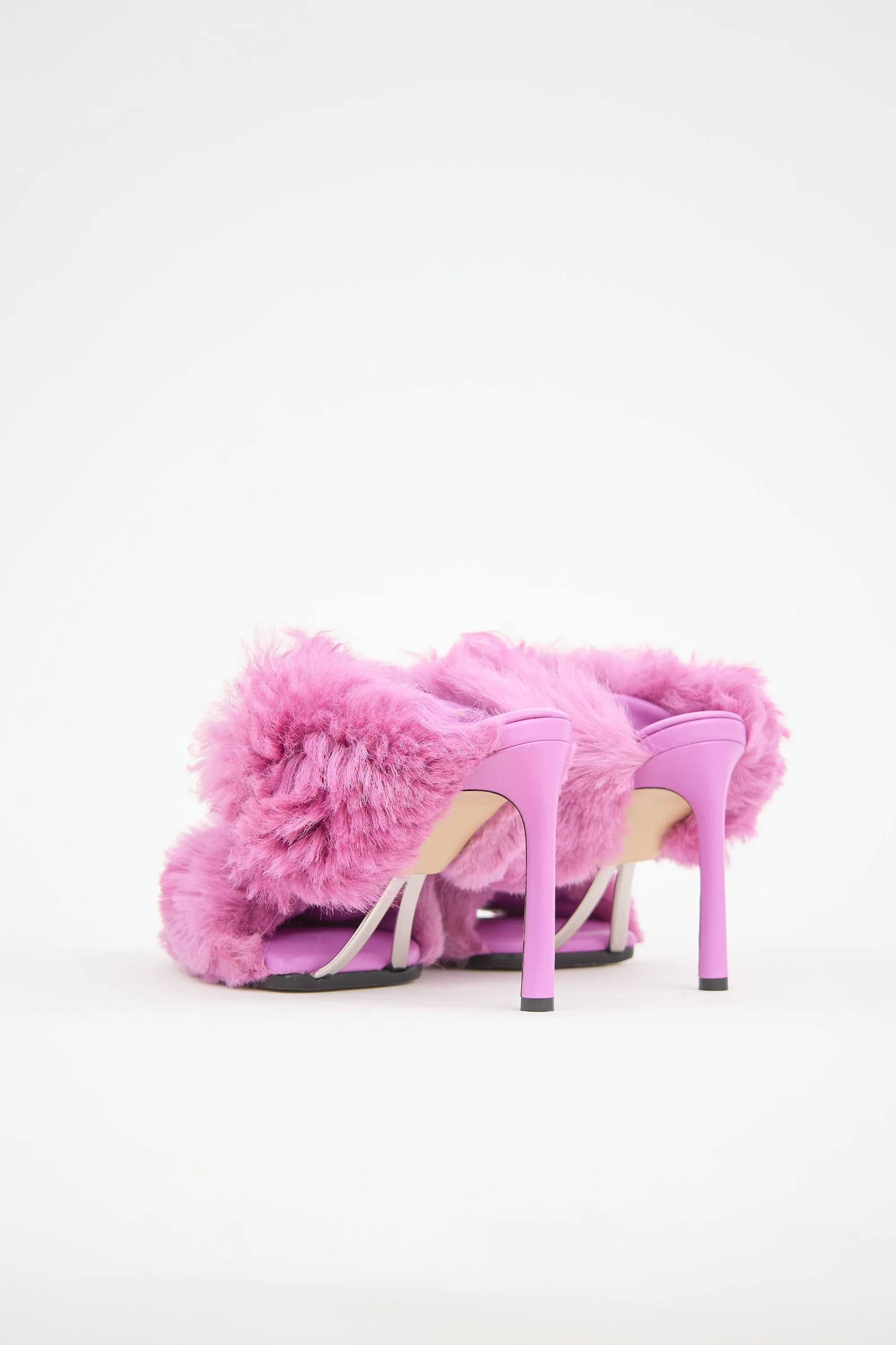 Shearling Curve Sandal sold by VSP Consignment product image thumbnail 4