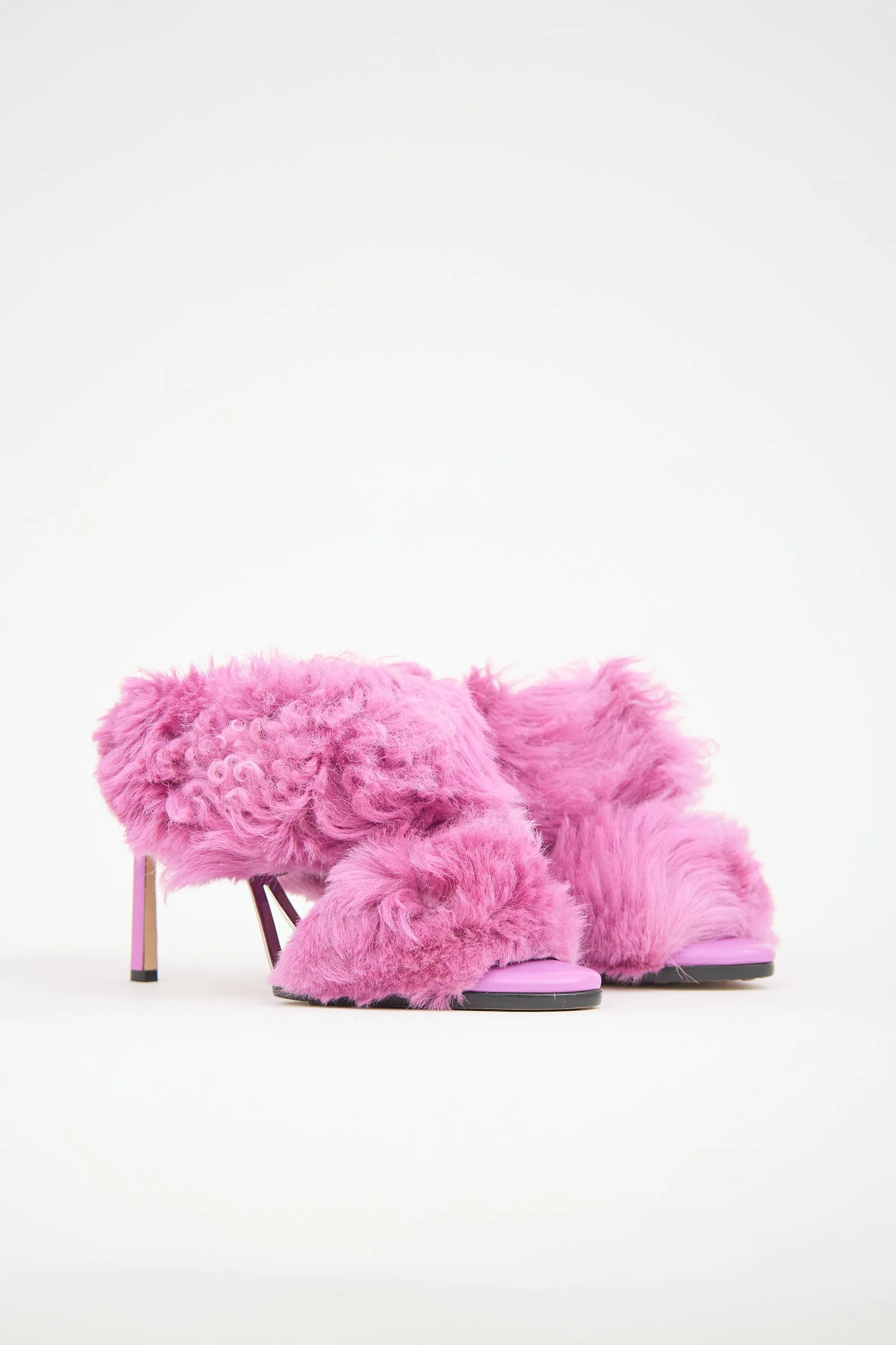Shearling Curve Sandal sold by VSP Consignment product image thumbnail 2