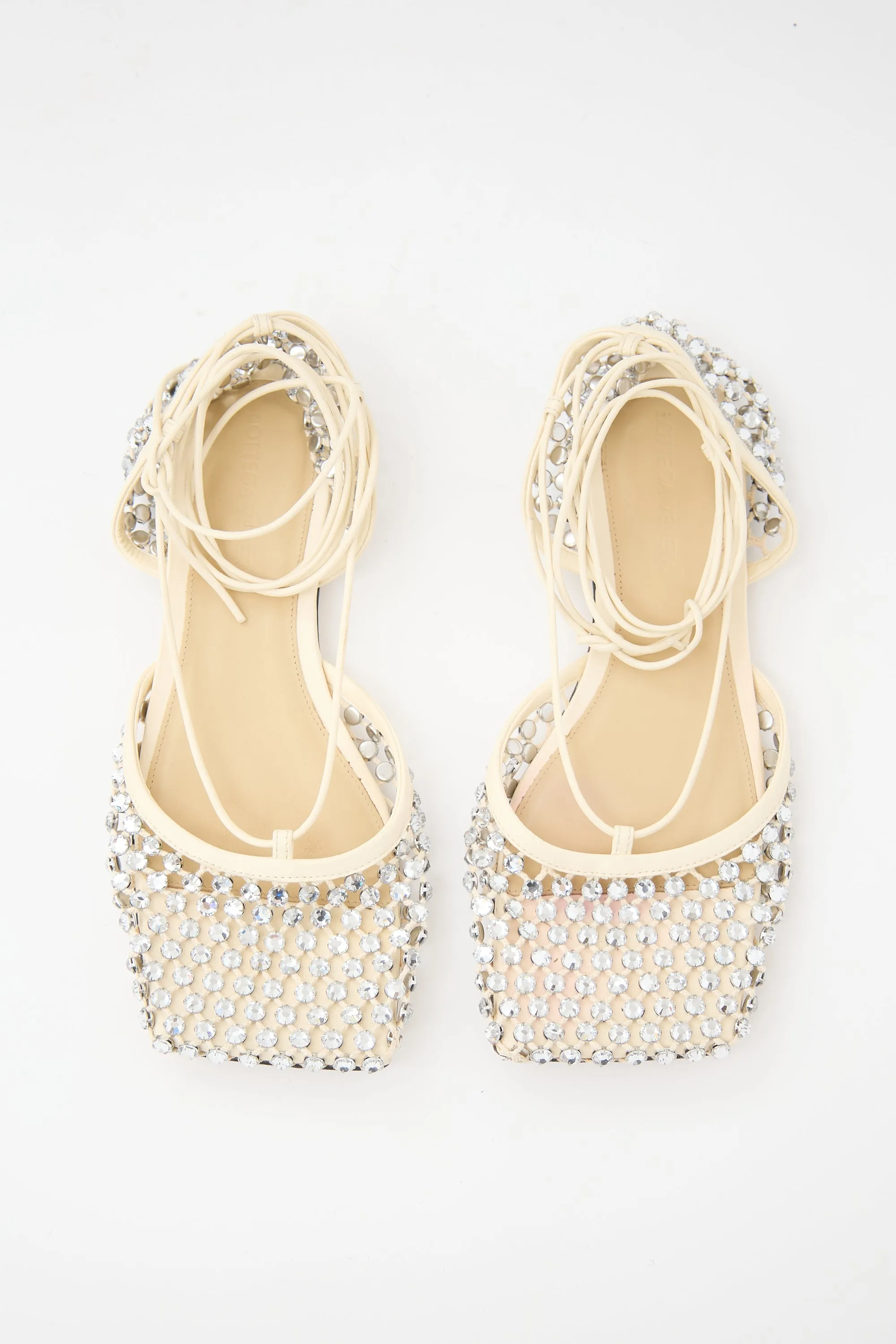 Leather Sparkle Stretch Sandal sold by VSP Consignment product image thumbnail 2