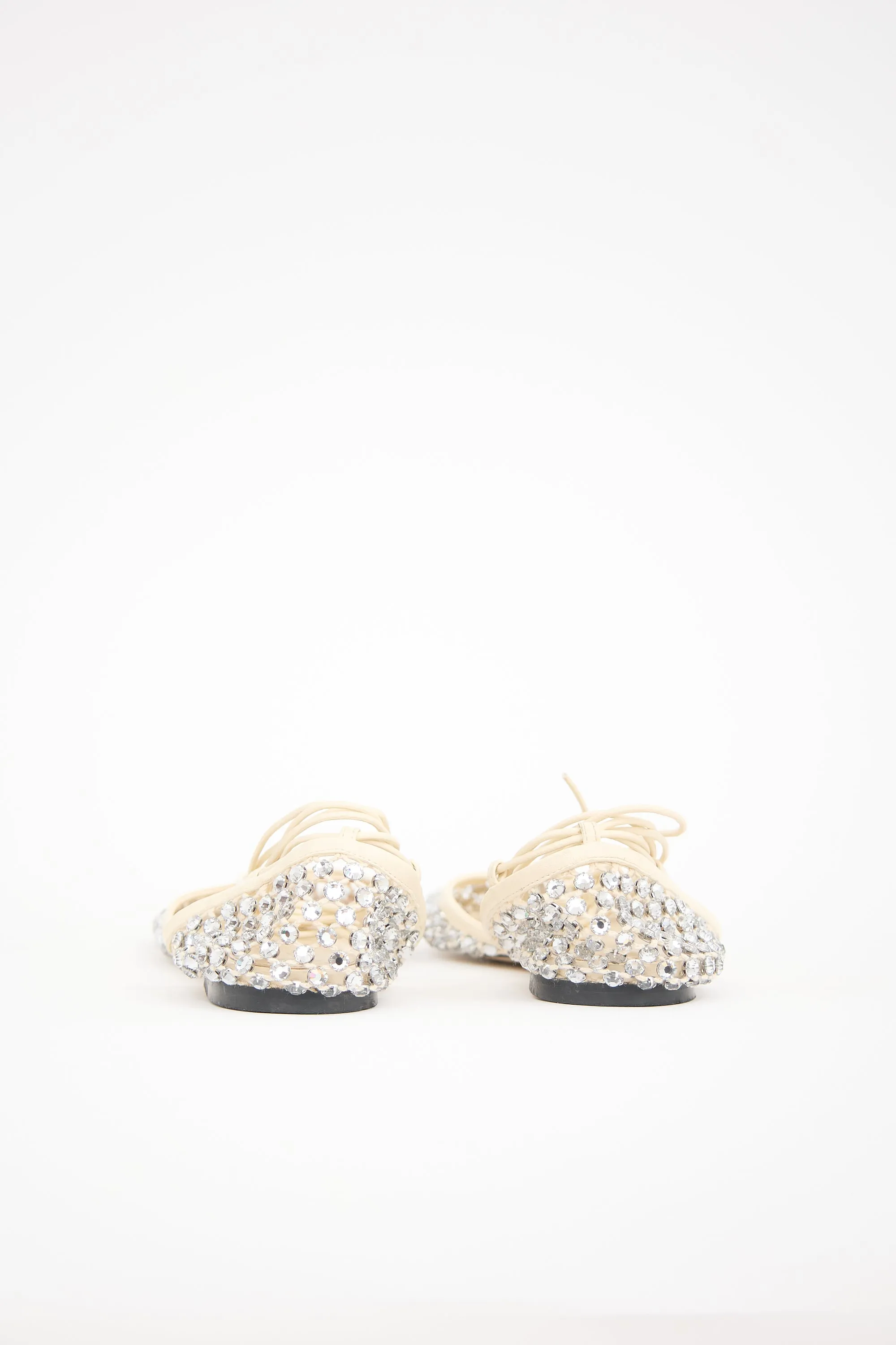 Leather Sparkle Stretch Sandal sold by VSP Consignment product image thumbnail 4