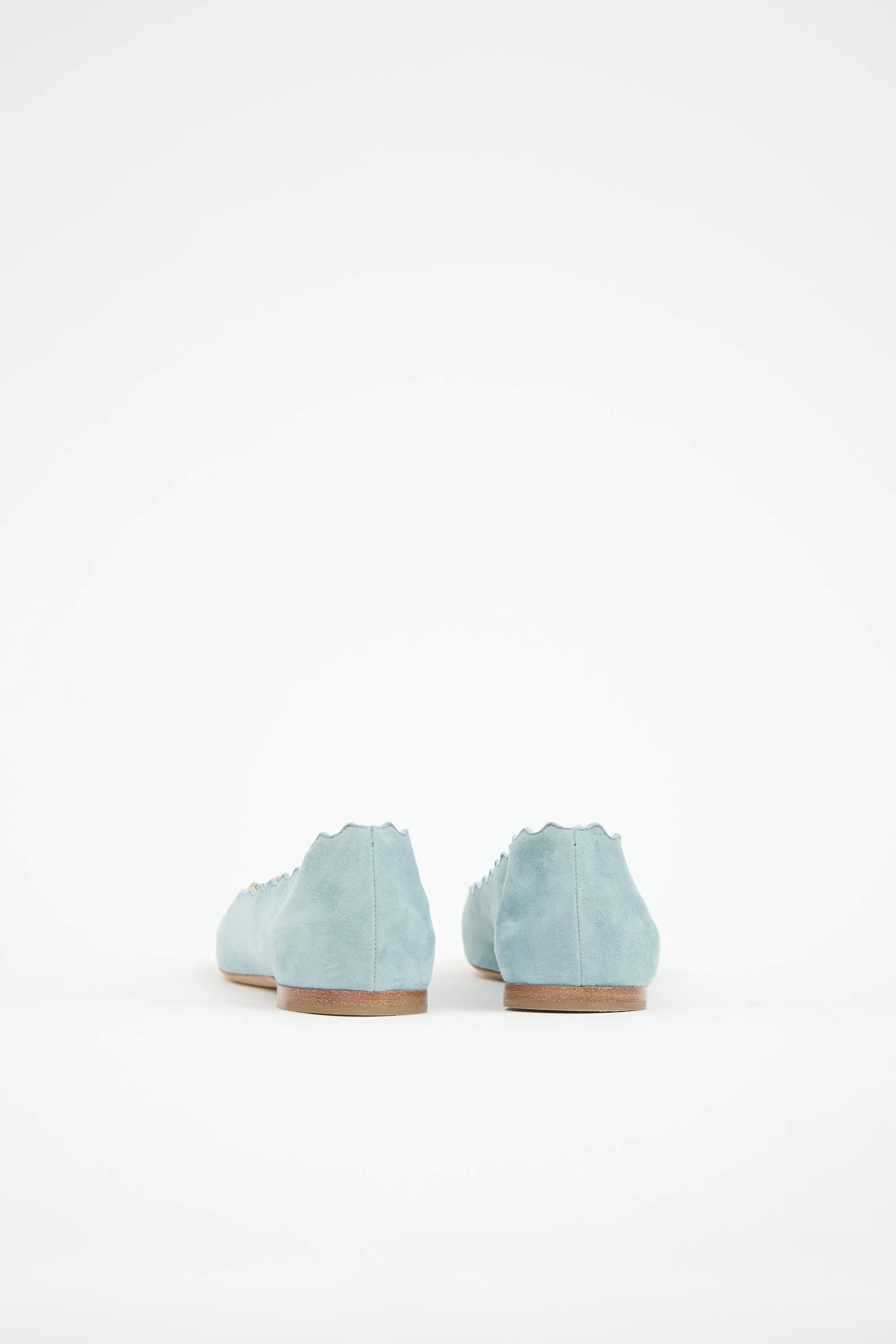 Suede Lauren Flat sold by VSP Consignment product image thumbnail 4