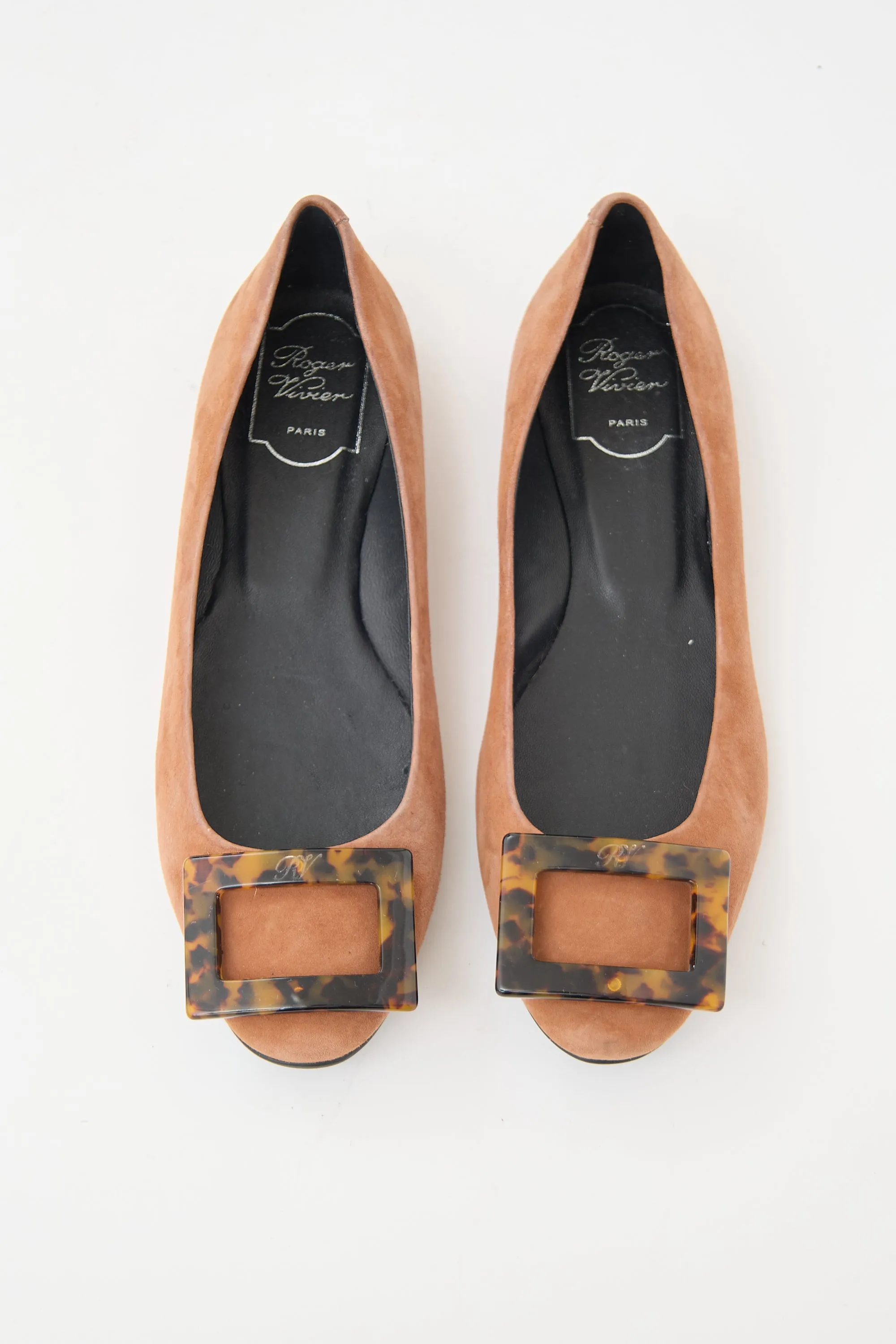 Suede Buckle Flat sold by VSP Consignment product image thumbnail 2
