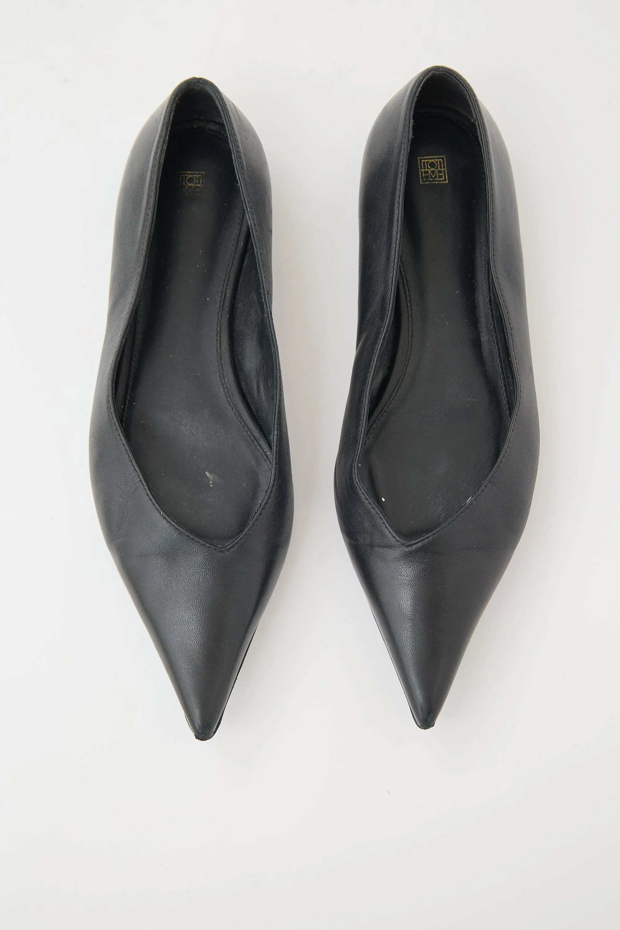 Leather Asymmetric Flat sold by VSP Consignment product image thumbnail 2