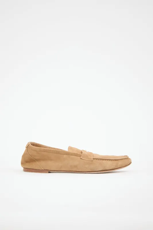 Suede Penny Loafer sold by VSP Consignment