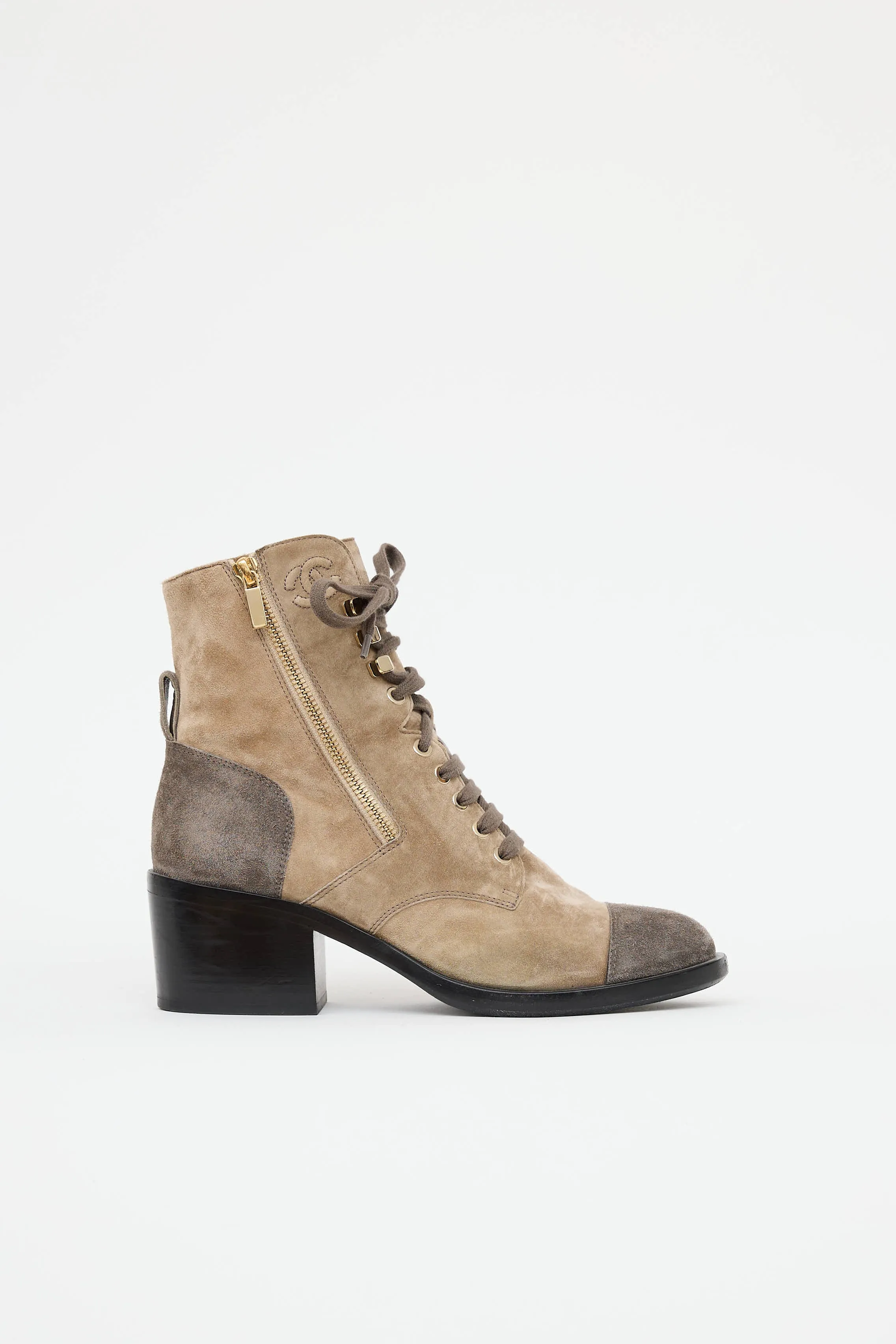 2019 CC Combat Boot sold by VSP Consignment