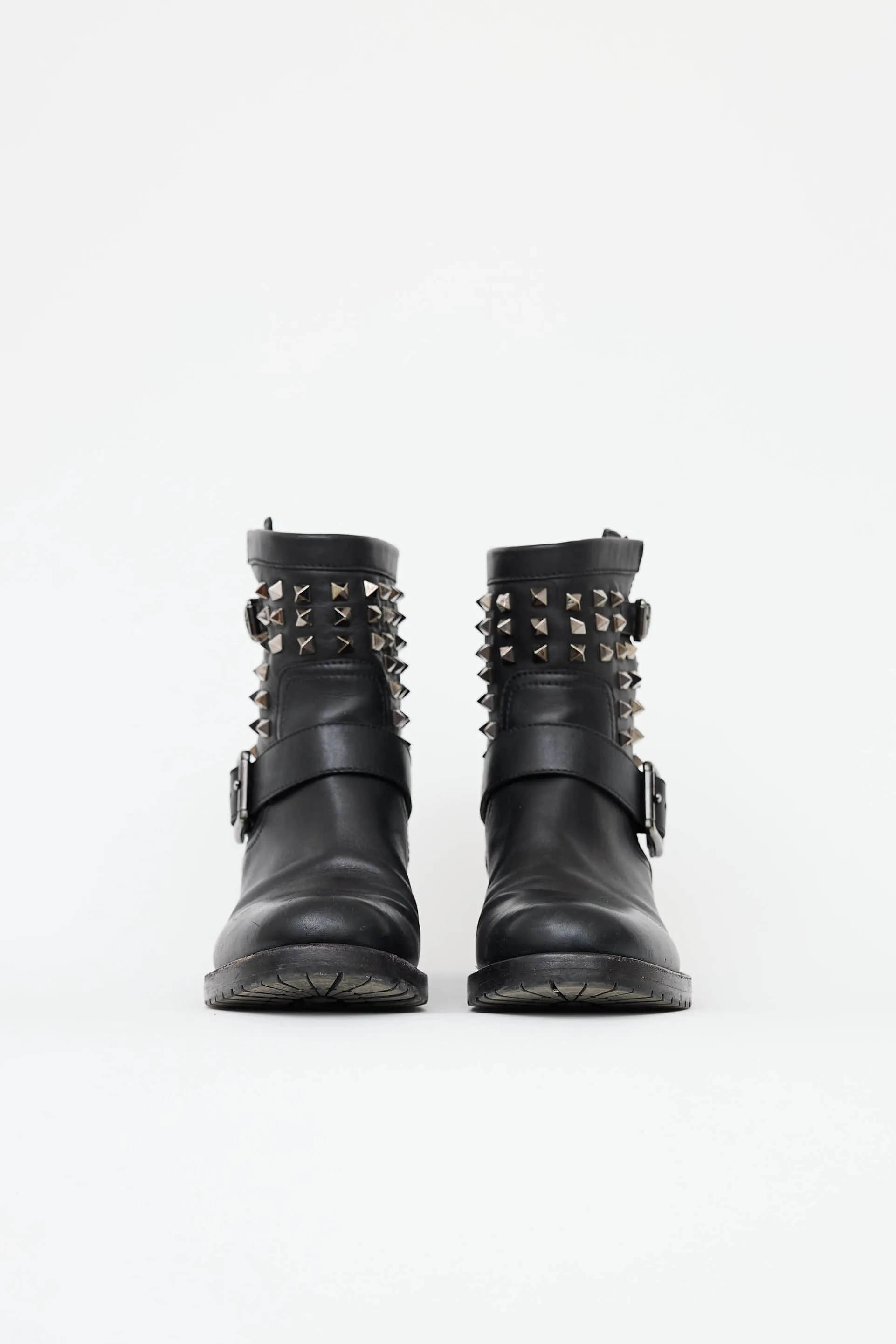 Rockstud Moto Ankle Boot sold by VSP Consignment product image thumbnail 3