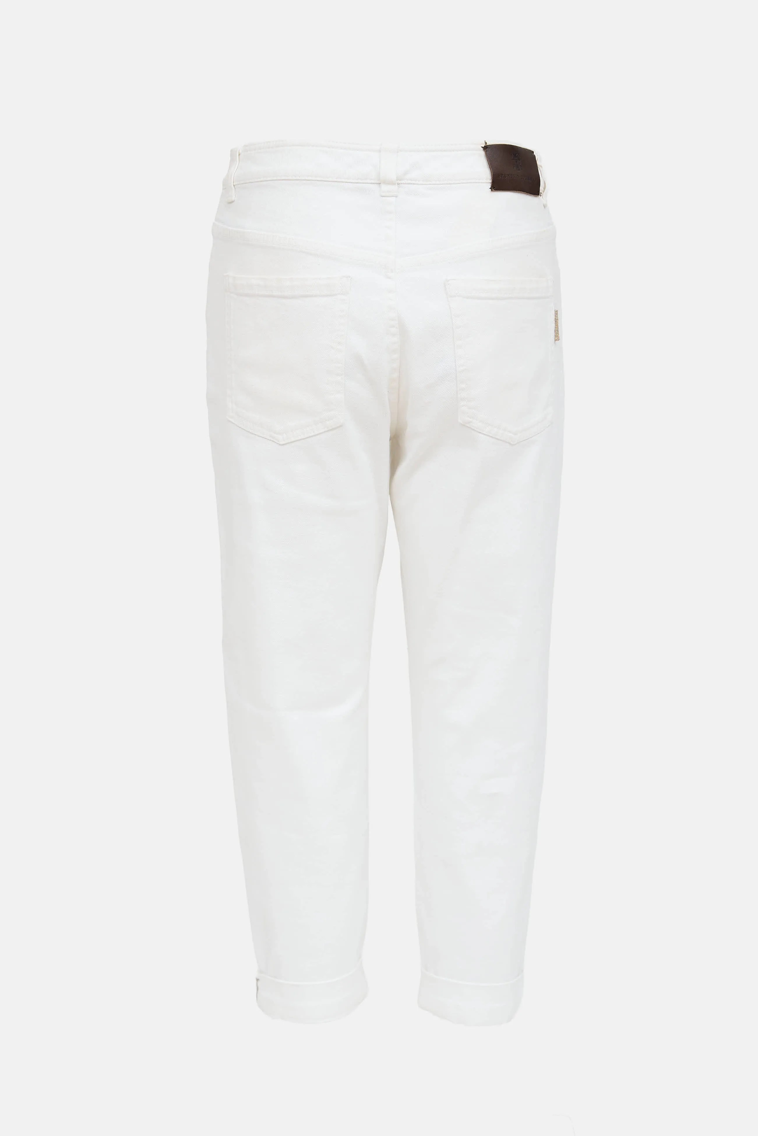 Cuffed Tapered Leg Jeans sold by VSP Consignment product image thumbnail 2