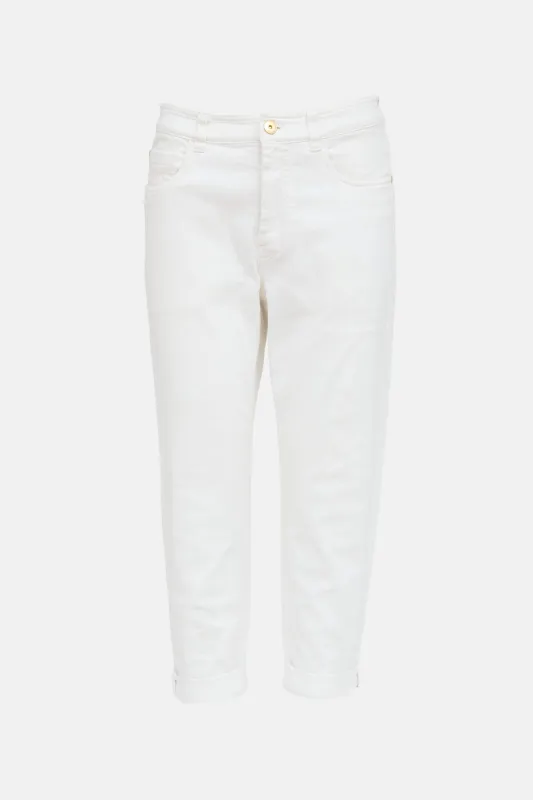 Cuffed Tapered Leg Jeans made by Brunello Cucinelli