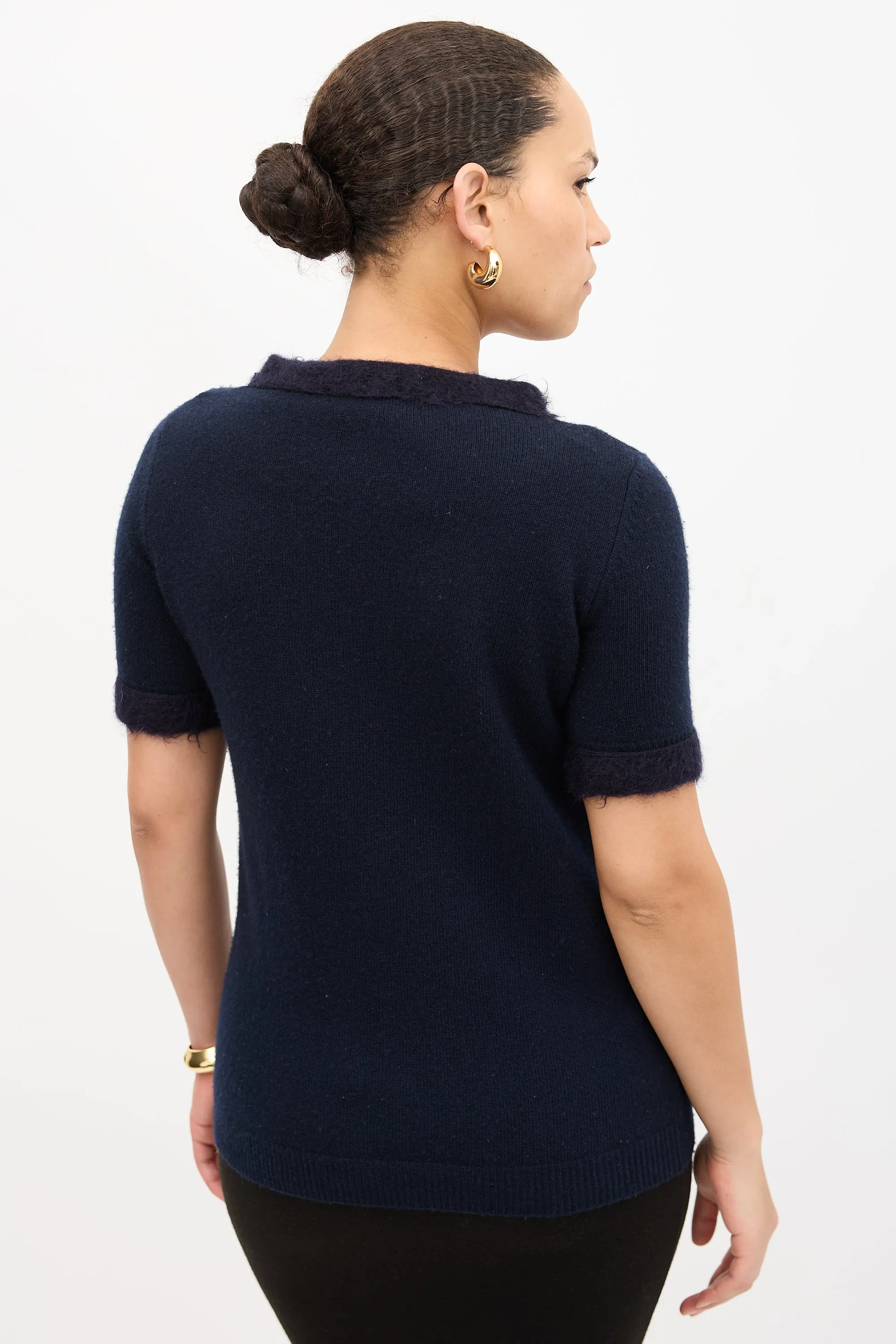 Mohair Trimmed Sweater sold by VSP Consignment product image thumbnail 4