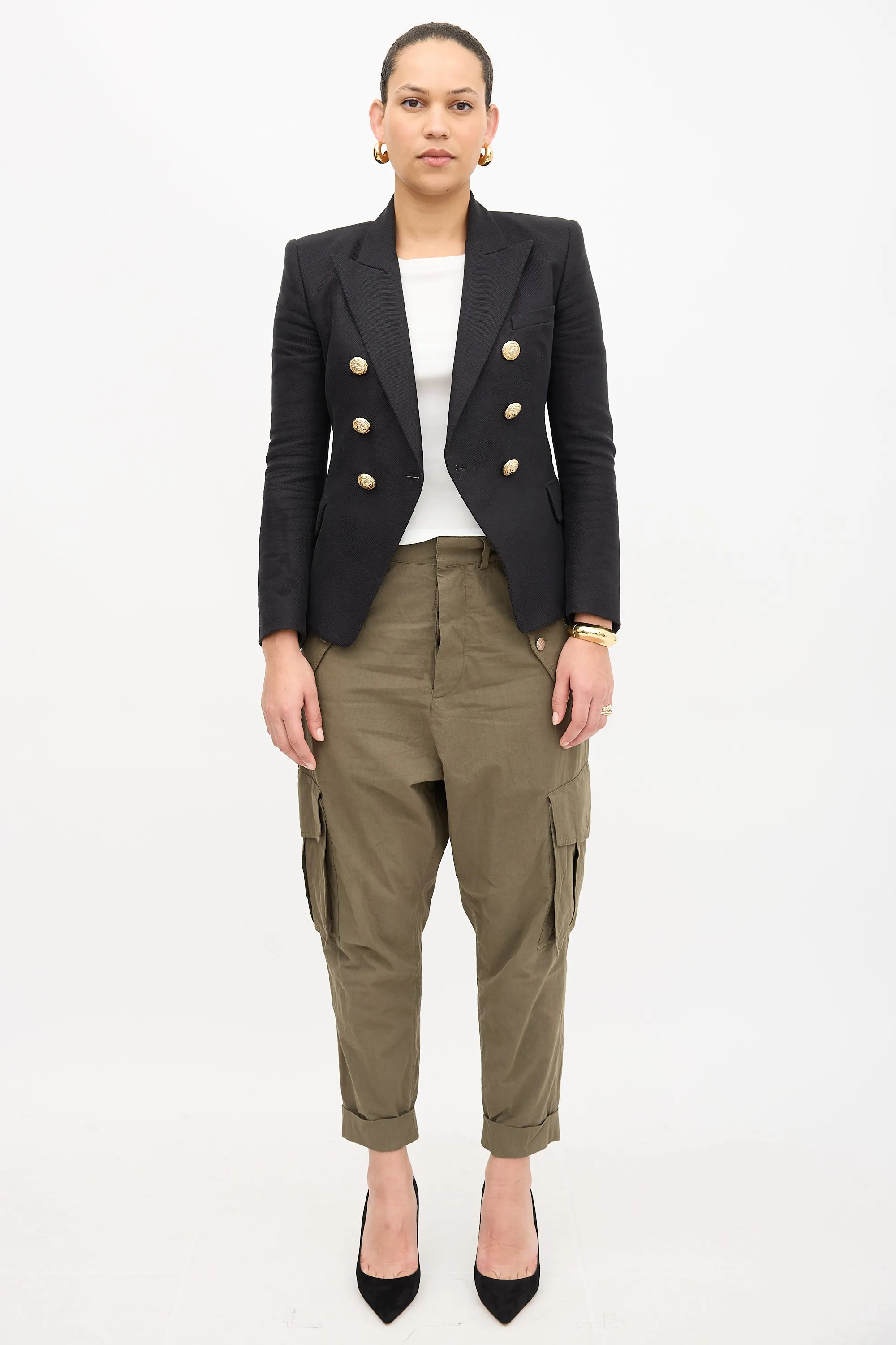 Double Breasted Blazer sold by VSP Consignment product image thumbnail 2
