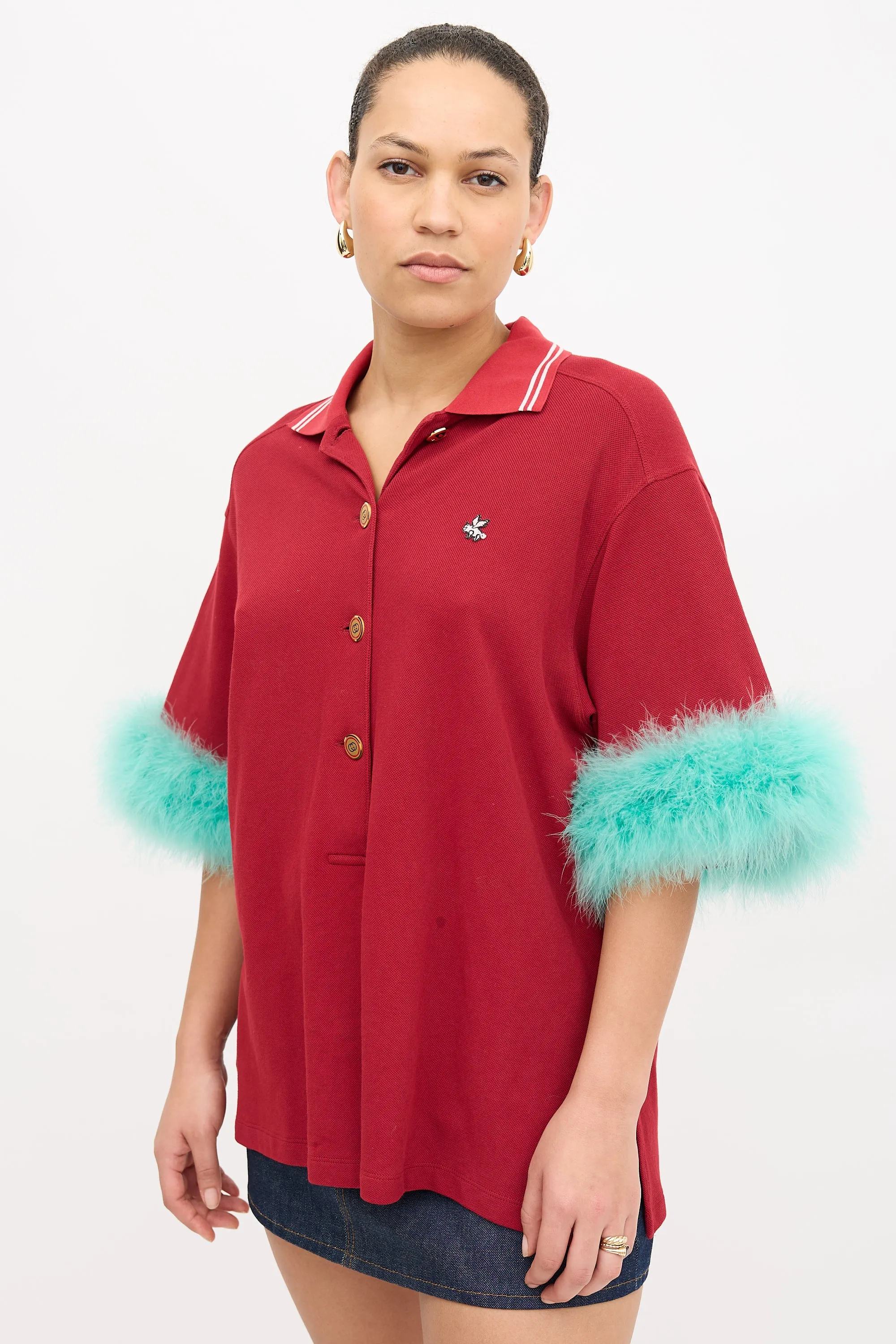 Feather Polo sold by VSP Consignment product image thumbnail 3