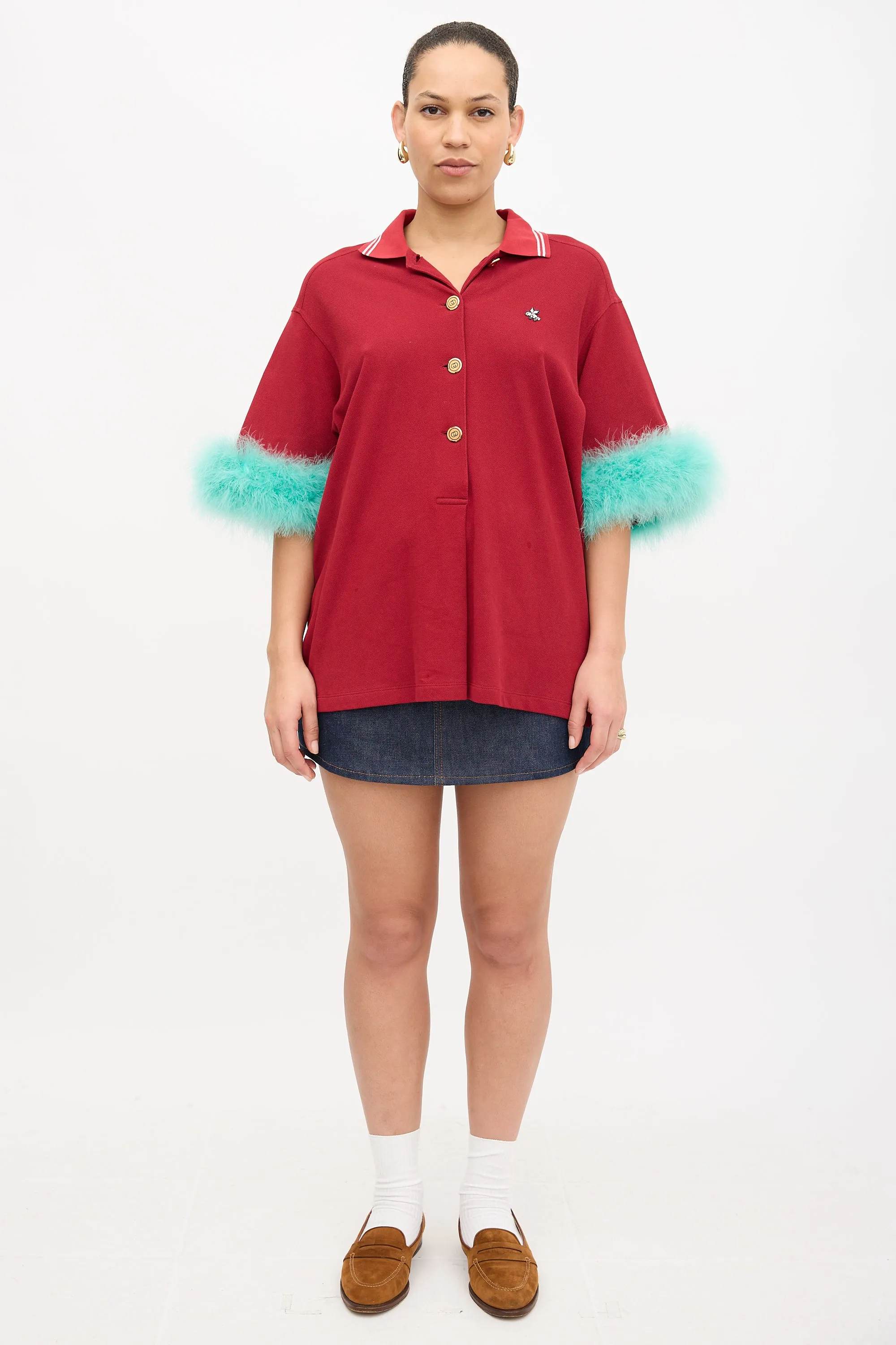 Feather Polo sold by VSP Consignment product image thumbnail 2