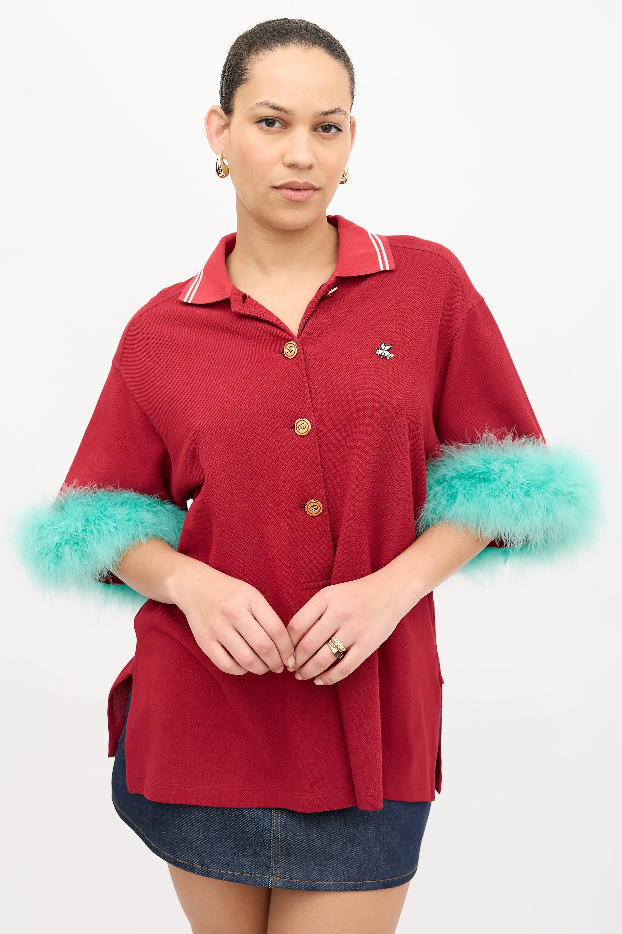 Feather Polo sold by VSP Consignment