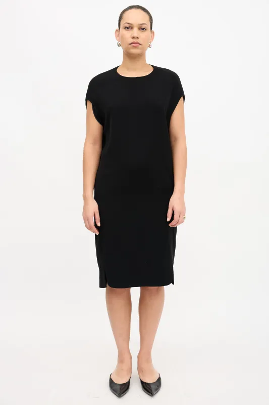 Draped Back Dress sold by VSP Consignment