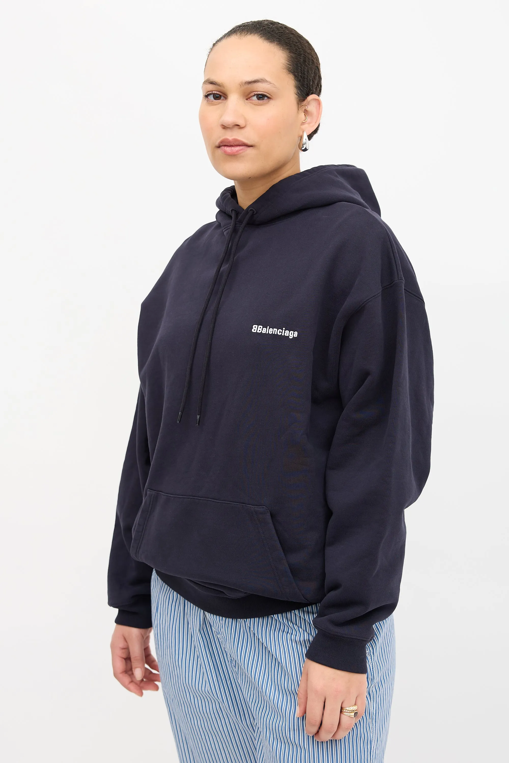 Embroidered Logo Hoodie sold by VSP Consignment product image thumbnail 3