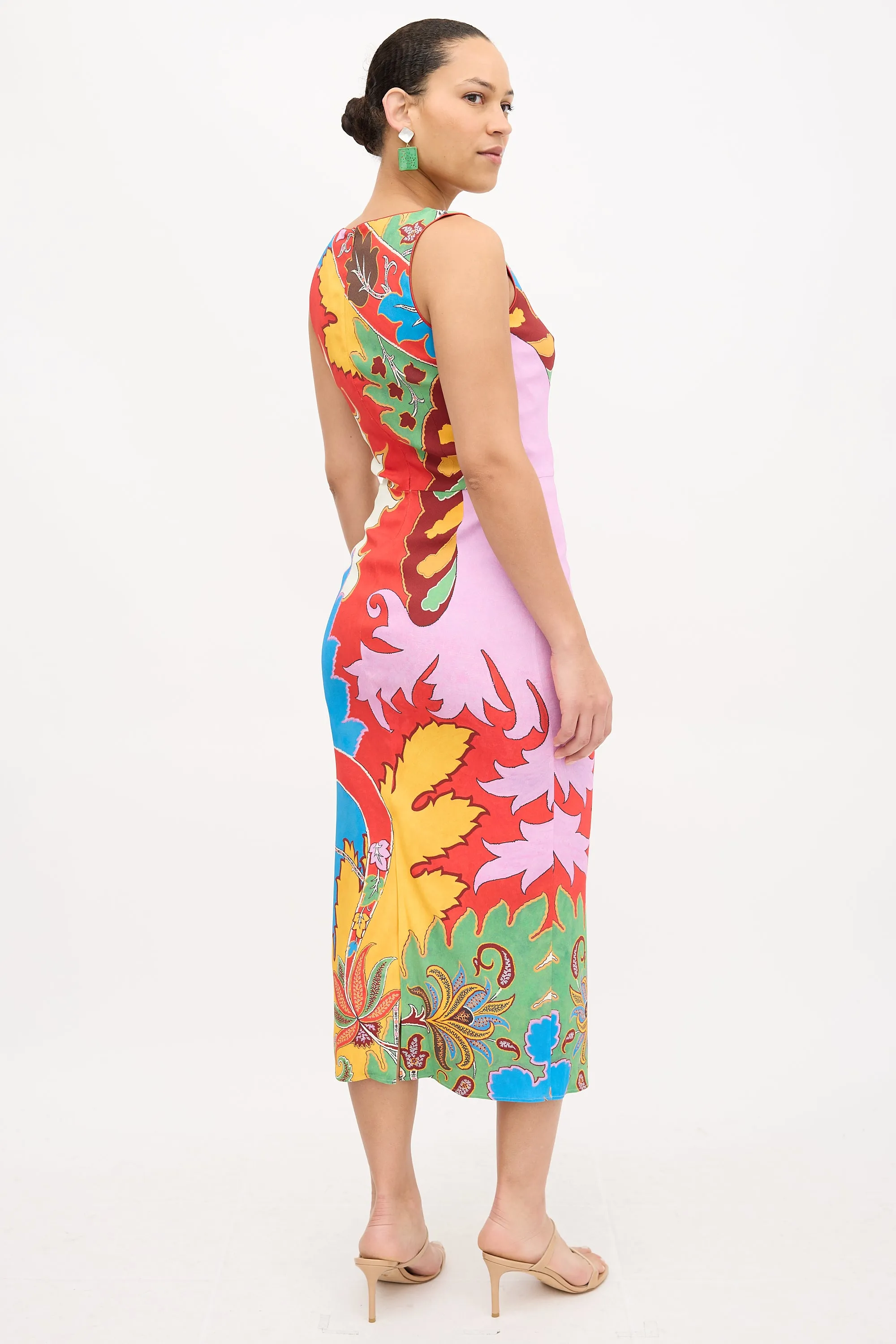 Printed Sheath Dress sold by VSP Consignment product image thumbnail 4