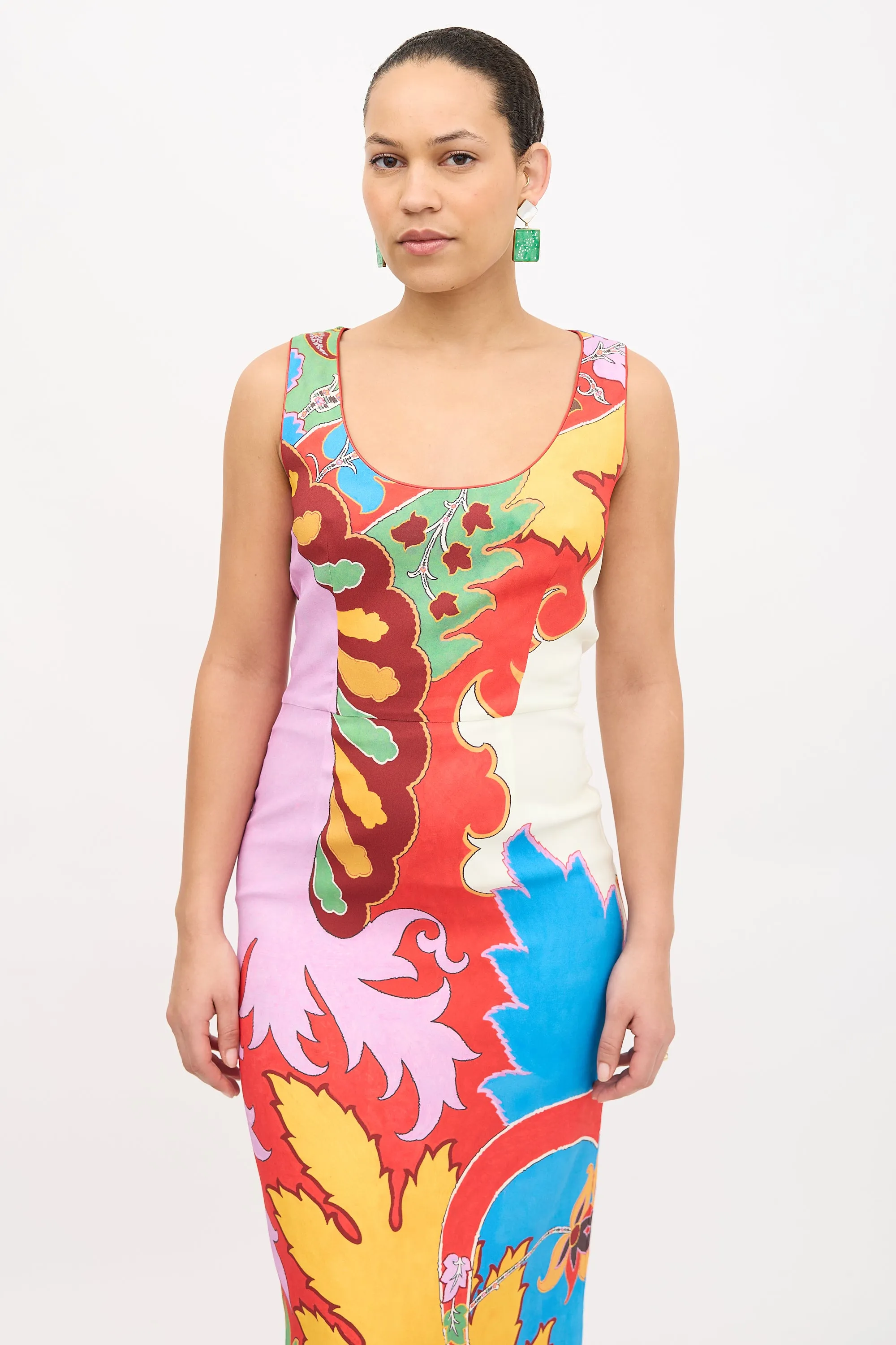 Printed Sheath Dress sold by VSP Consignment product image thumbnail 2