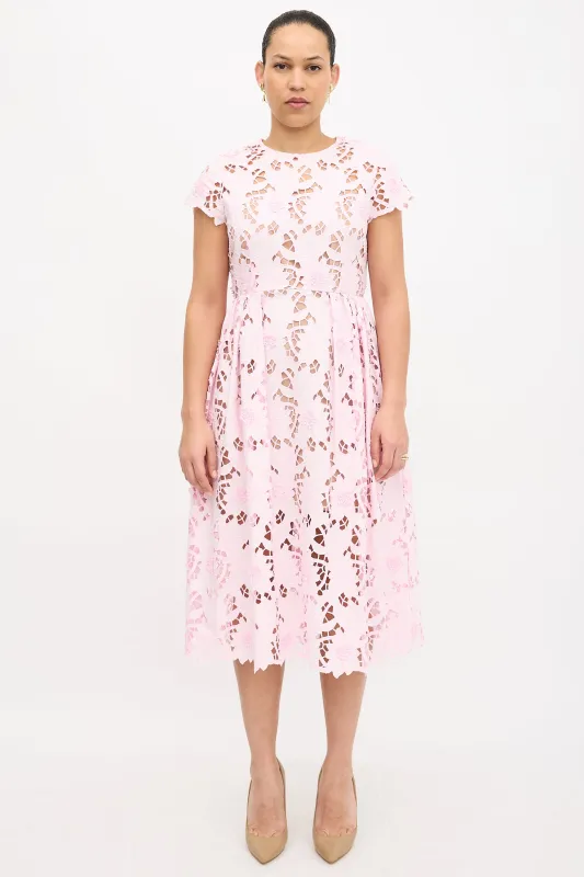 Guipure Lace Peony Dress sold by VSP Consignment