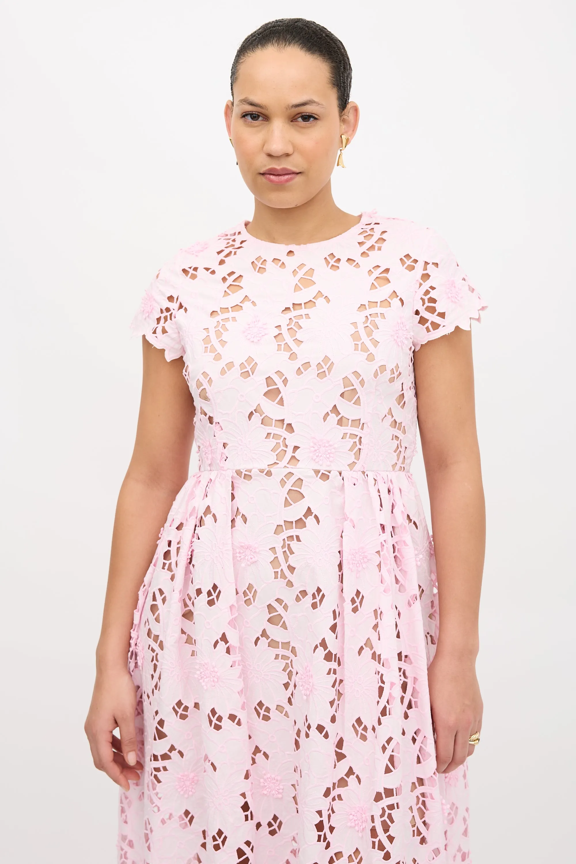 Guipure Lace Peony Dress sold by VSP Consignment product image thumbnail 2