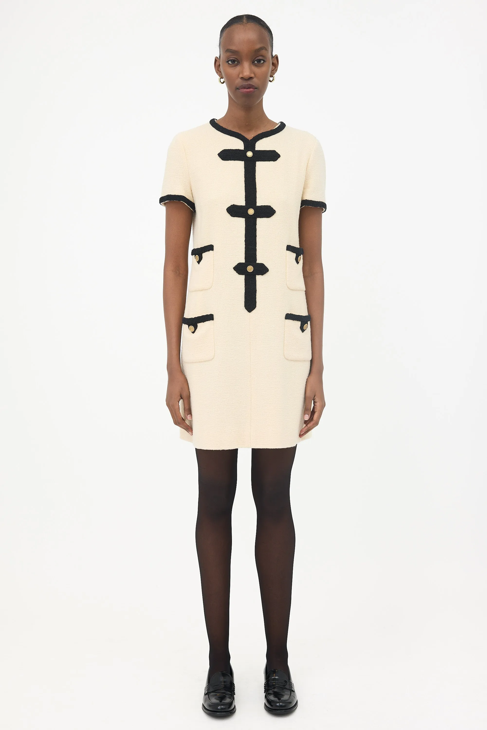 FW 2005 Wool Midi Dress sold by VSP Consignment product image thumbnail 3