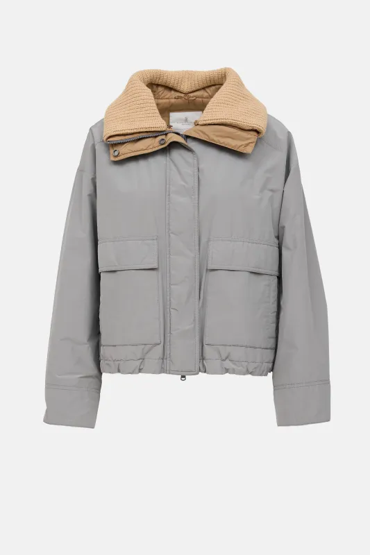 Knit Collar Jacket sold by VSP Consignment