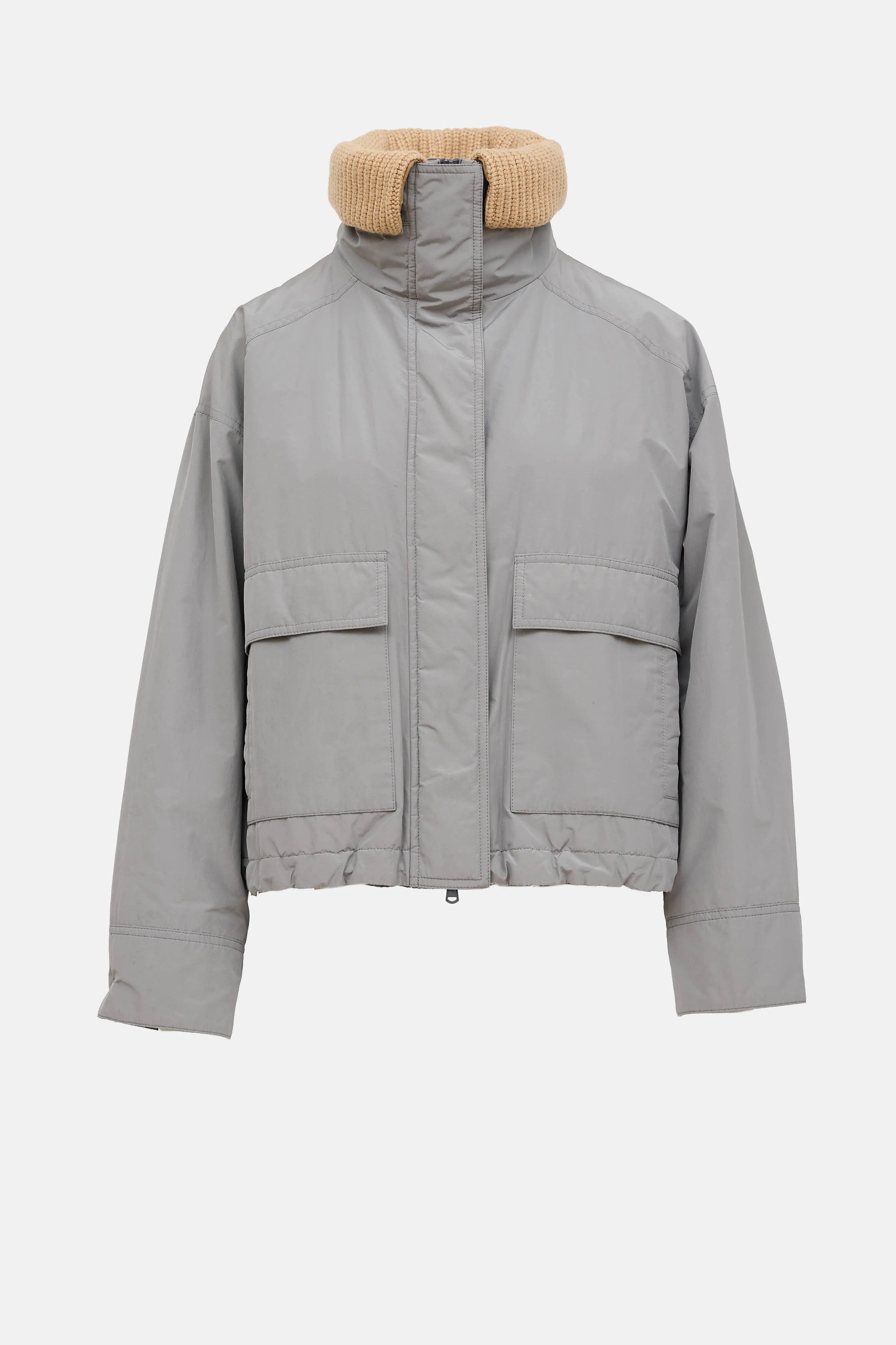 Knit Collar Jacket sold by VSP Consignment product image thumbnail 2