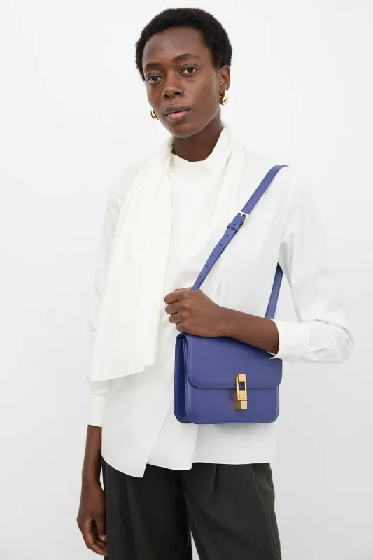 2020 Leather Le Carré Satchel Bag sold by VSP Consignment