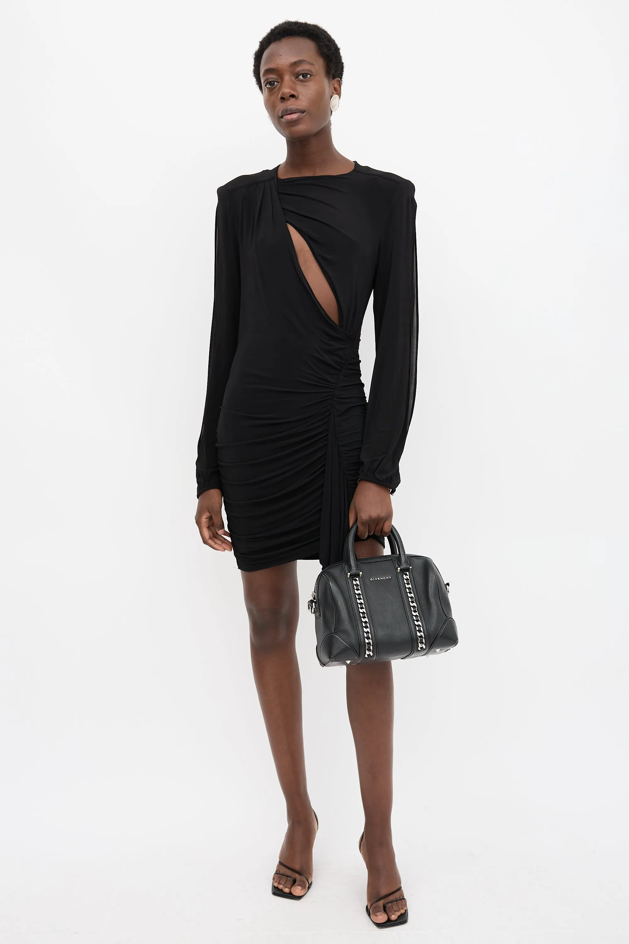 2003 Leather Lucrezia Chain Bag sold by VSP Consignment product image thumbnail 4