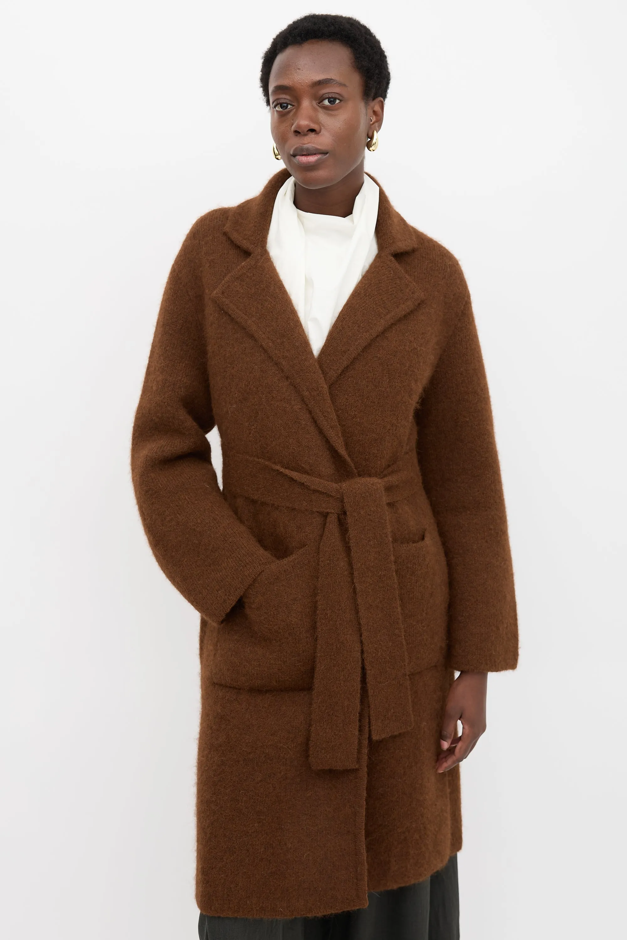 Jessica Tie Cardigan Coat sold by VSP Consignment product image thumbnail 3