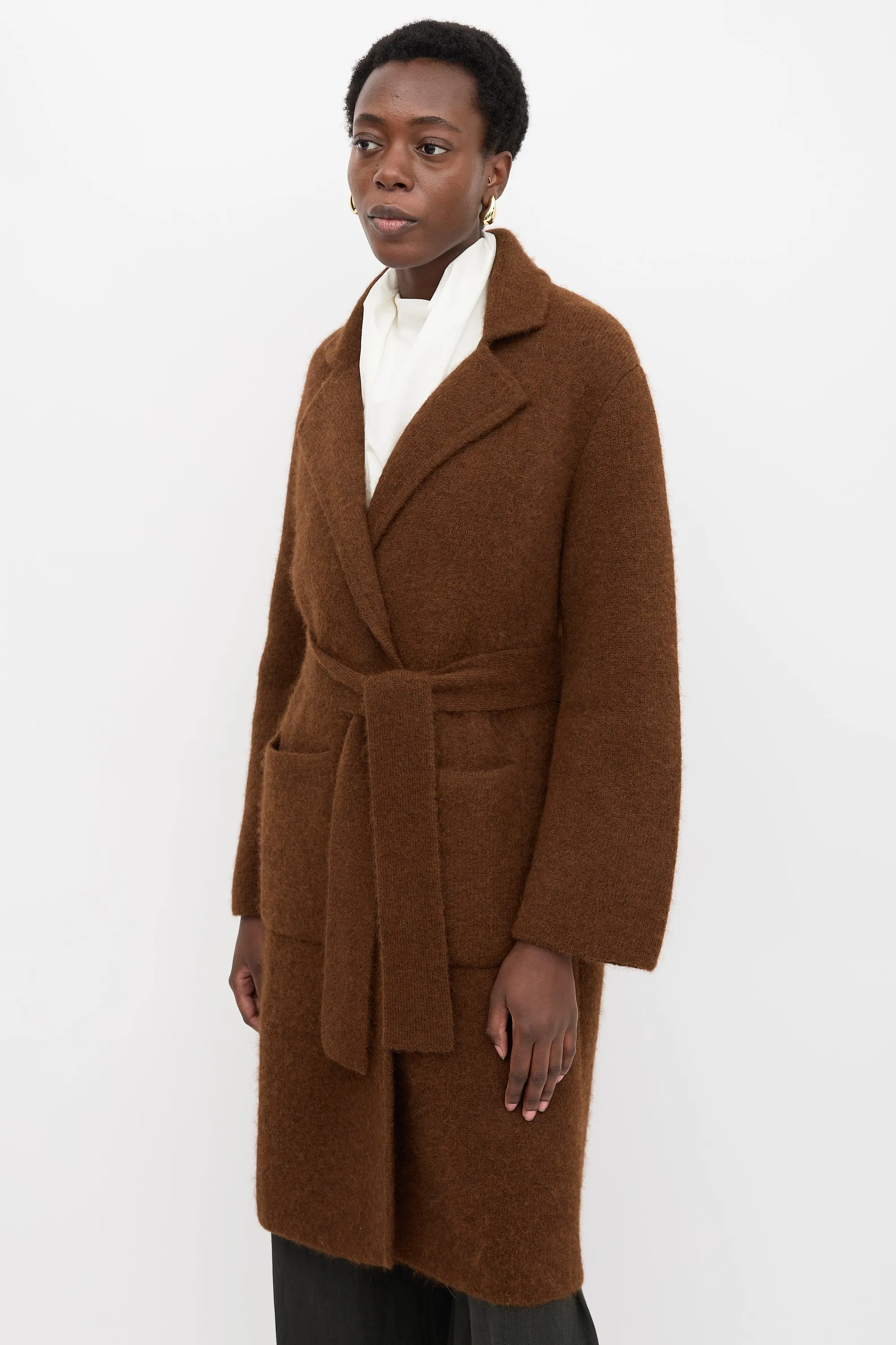 Jessica Tie Cardigan Coat sold by VSP Consignment product image thumbnail 4