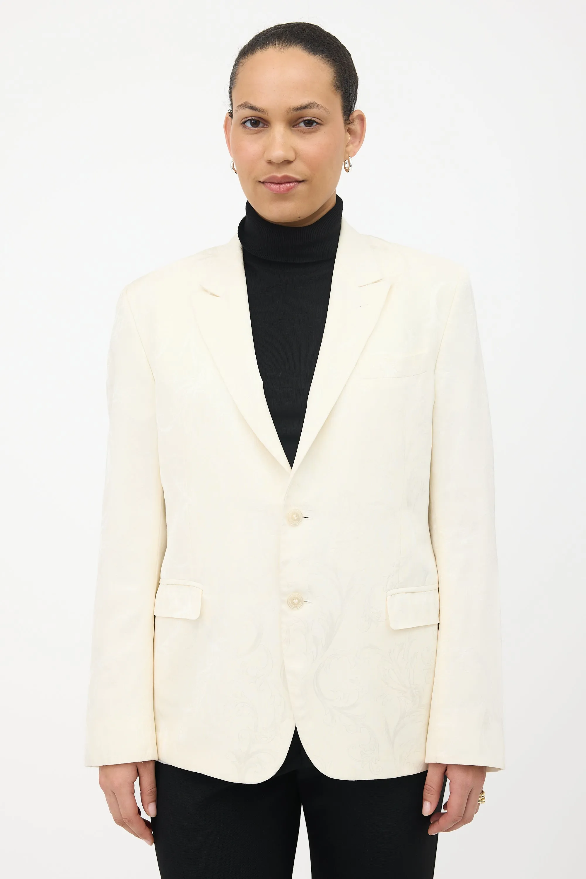 Collection Wool Jacquard Blazer sold by VSP Consignment