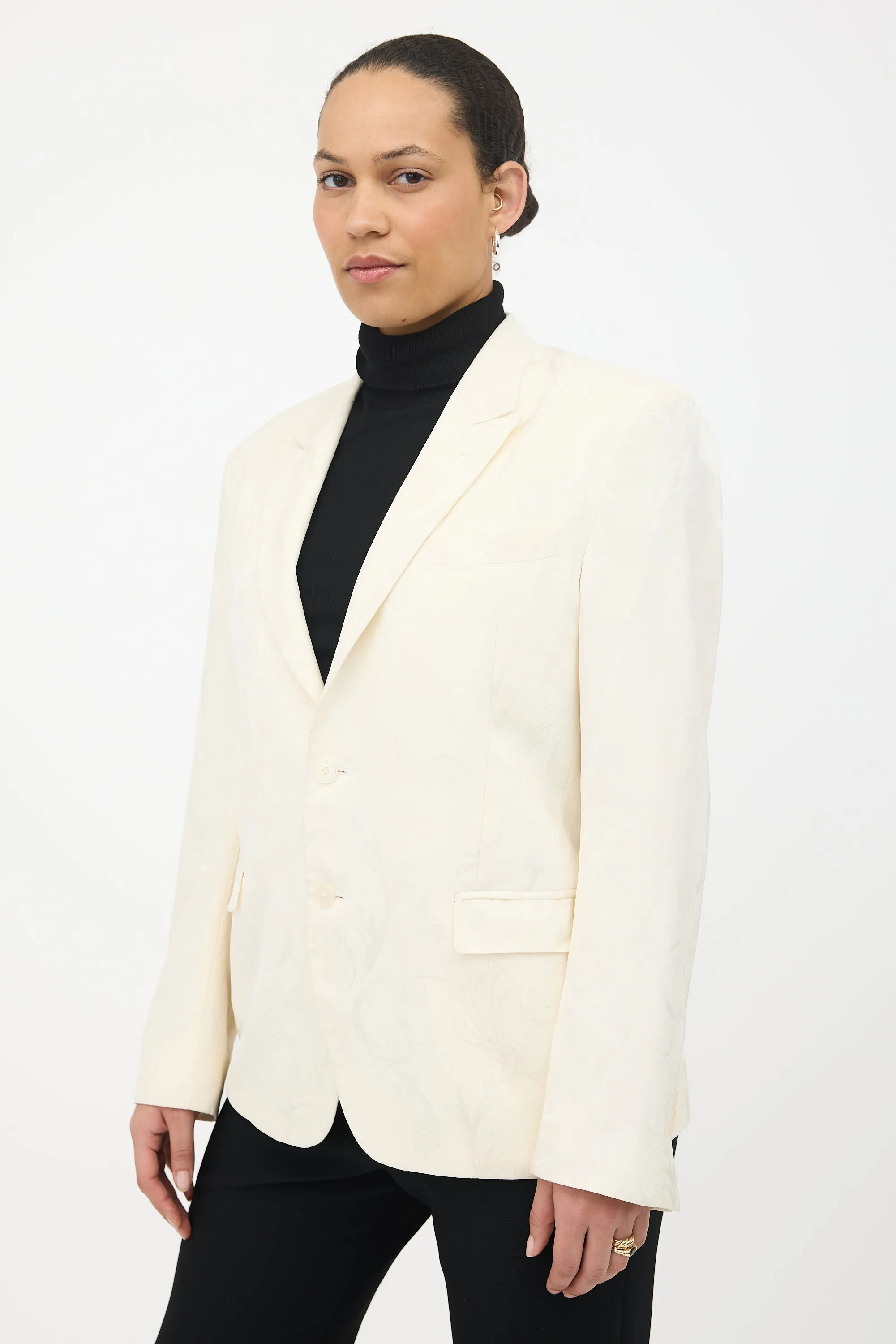 Collection Wool Jacquard Blazer sold by VSP Consignment product image thumbnail 4
