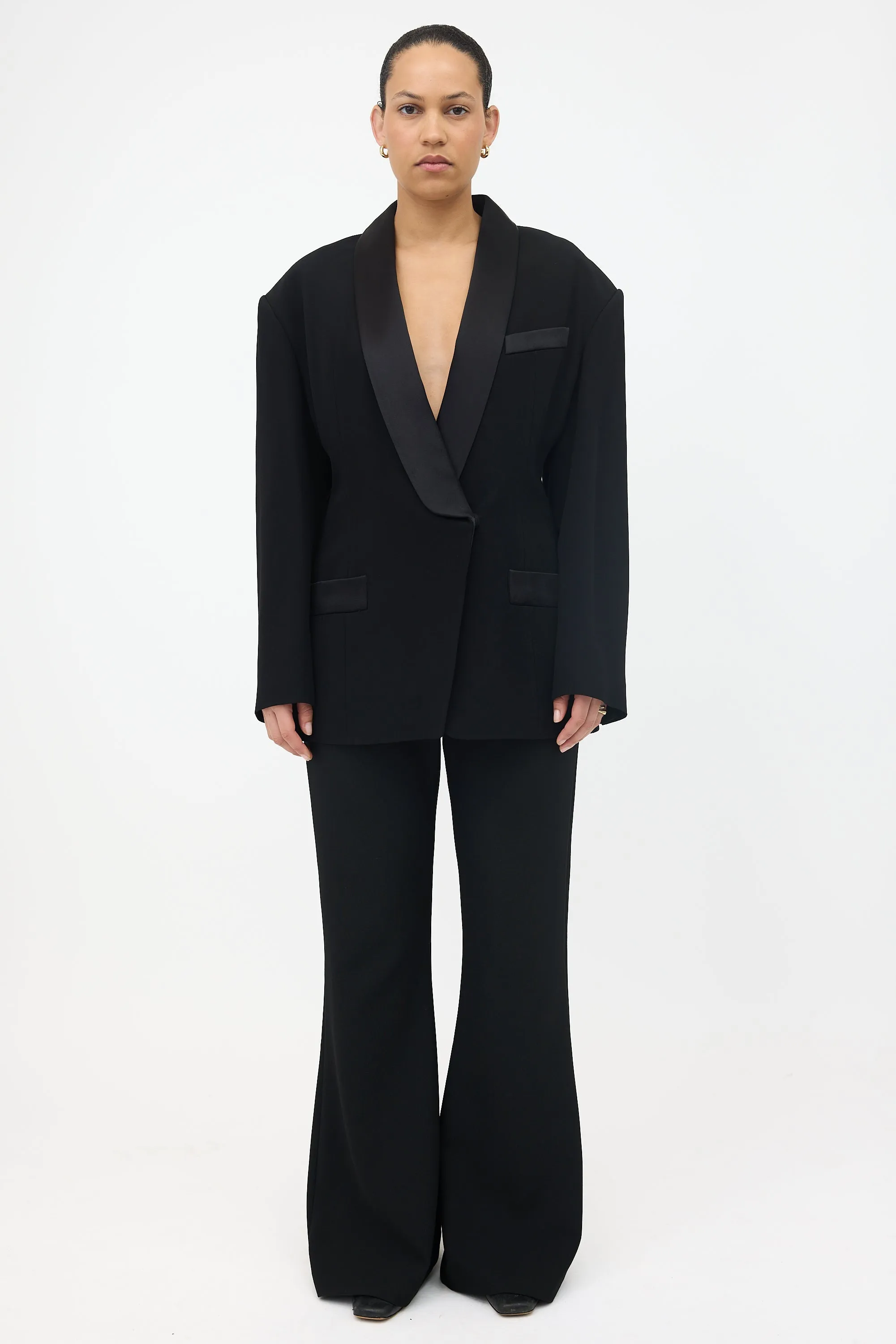 Tuxedo Blazer sold by VSP Consignment product image thumbnail 2