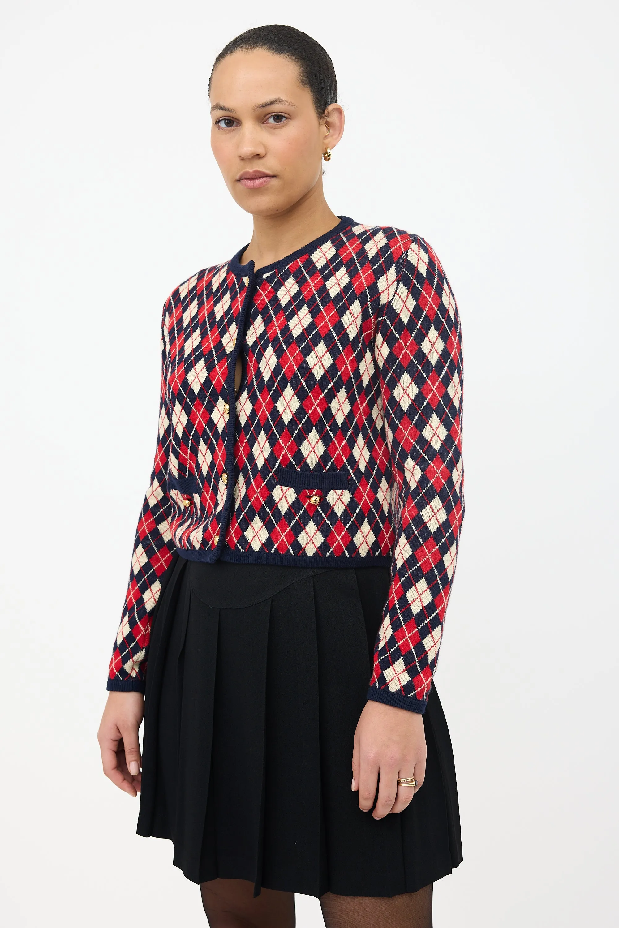 2024 Argyle Cropped Cardigan sold by VSP Consignment product image thumbnail 4