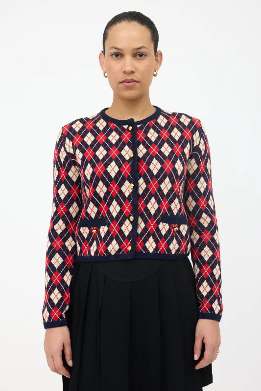 2024 Argyle Cropped Cardigan sold by VSP Consignment