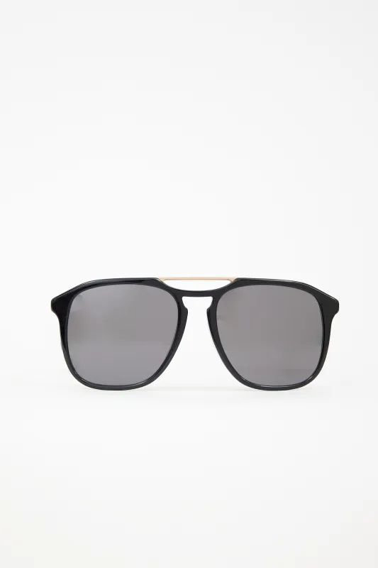 GG0321S Metal Oversized Sunglasses sold by VSP Consignment