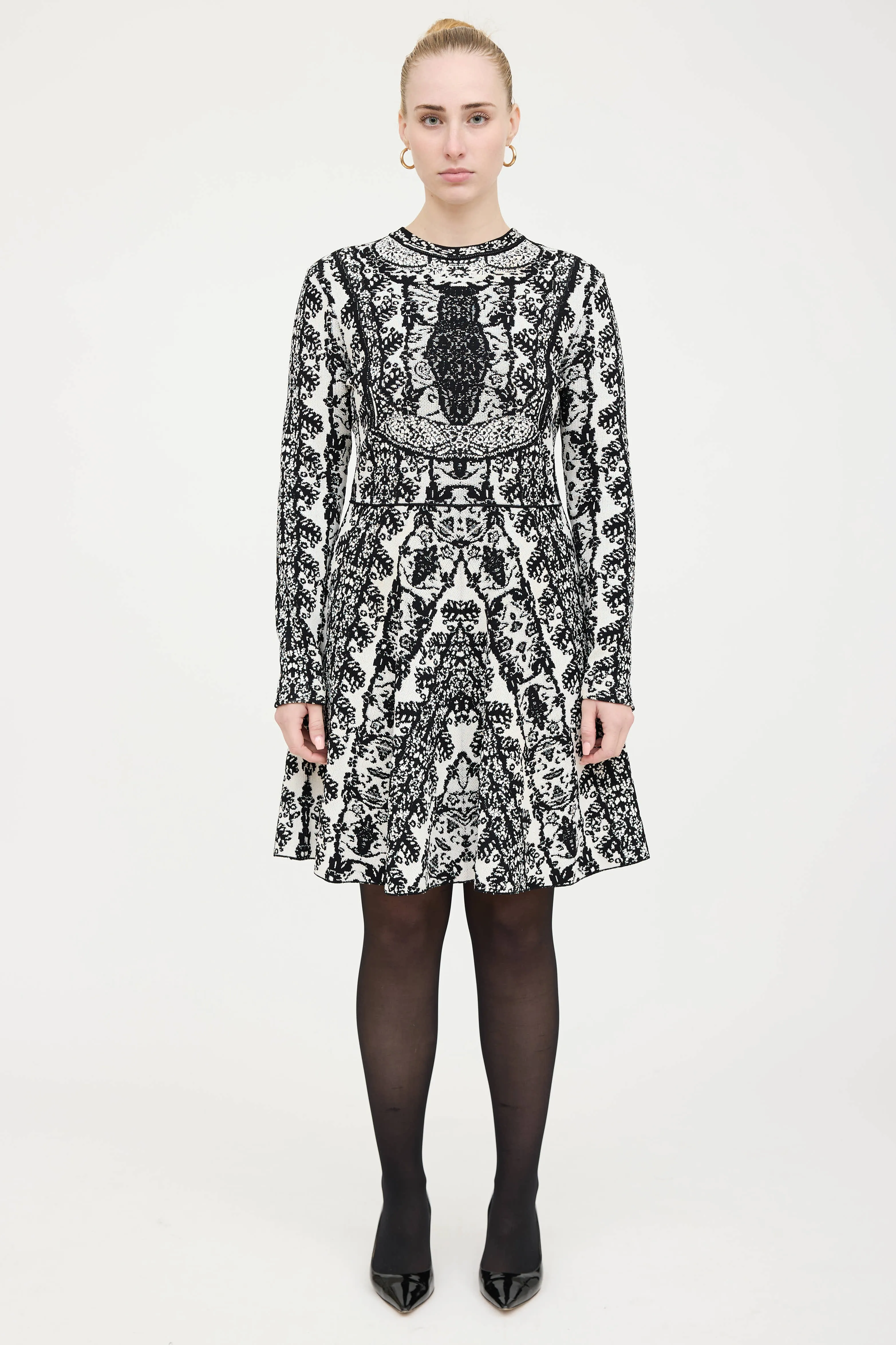 Jacquard Knit Dress sold by VSP Consignment product image thumbnail 2
