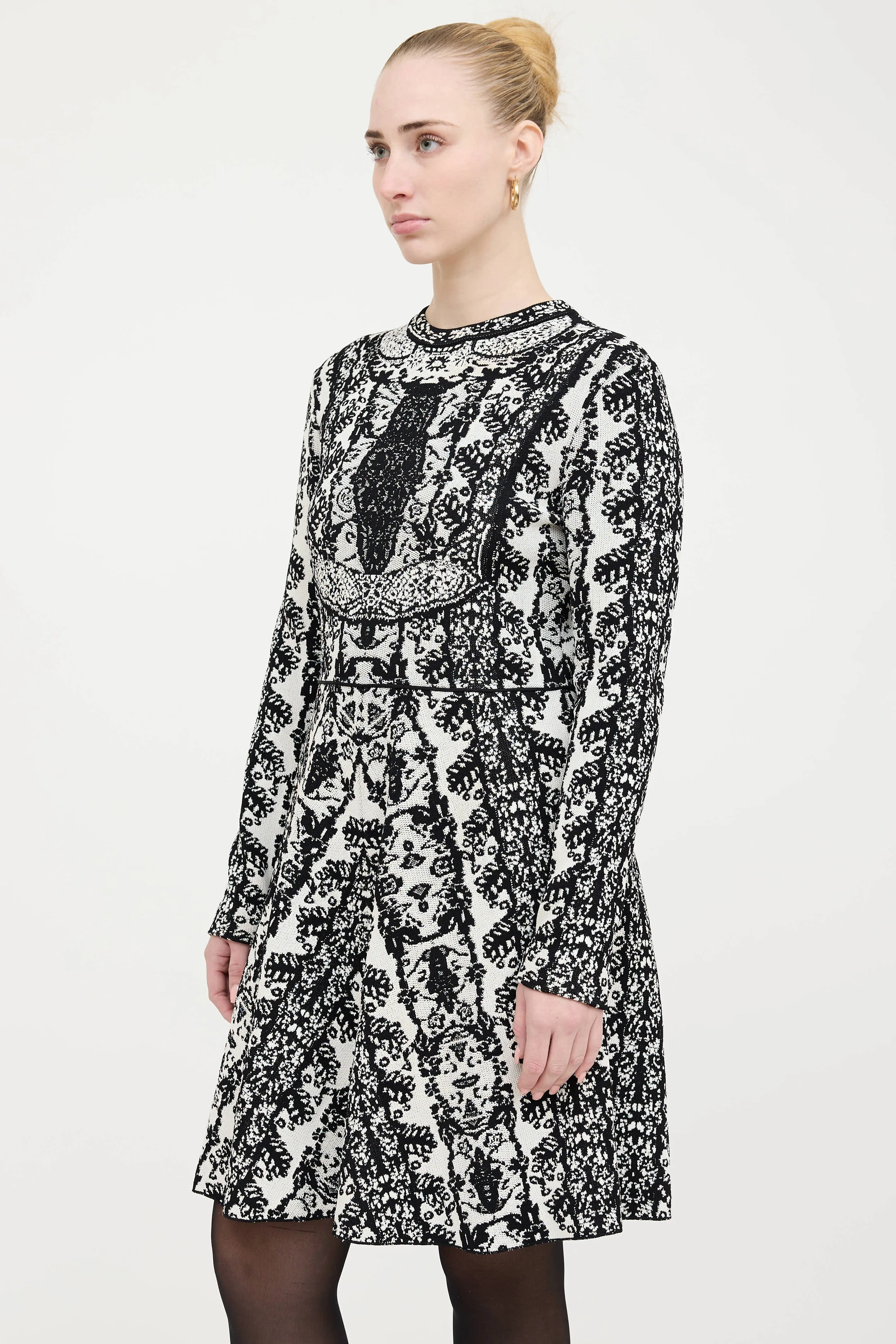 Jacquard Knit Dress sold by VSP Consignment product image thumbnail 3