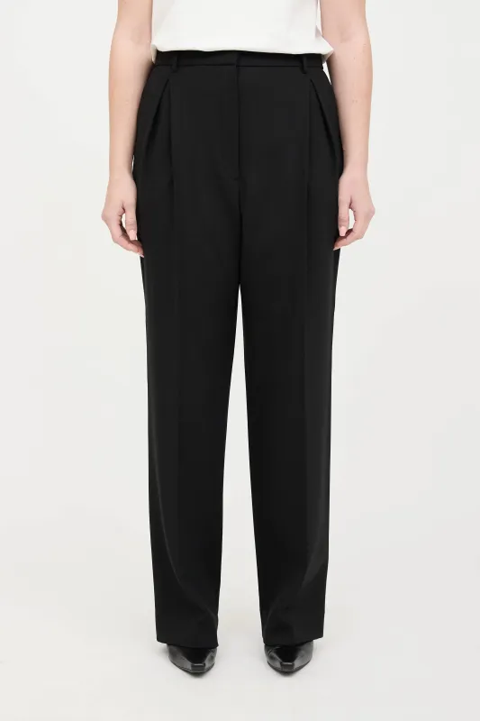 Wool Pleated Trouser sold by VSP Consignment